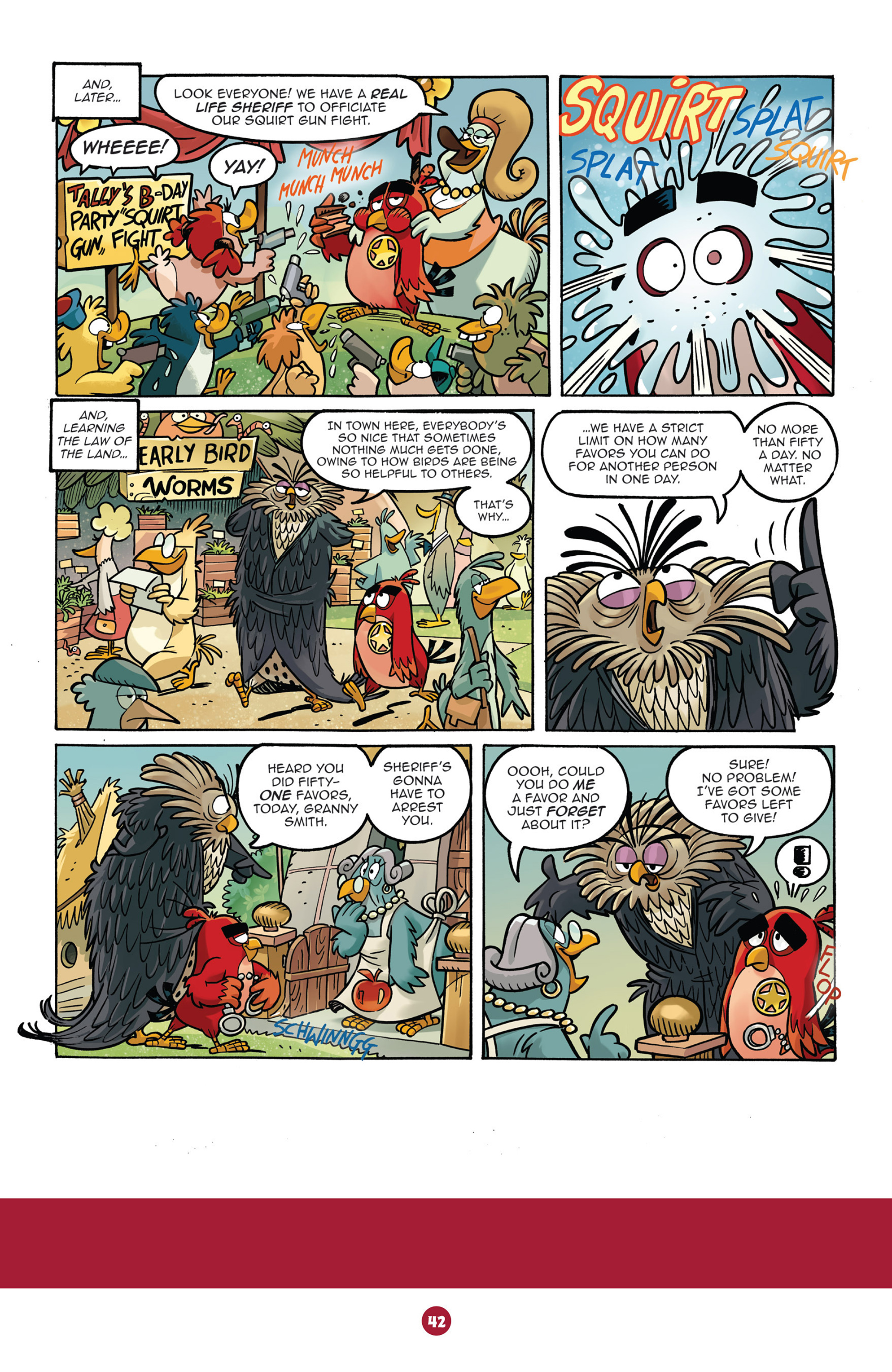 Read online Angry Birds: Big Movie Eggstravaganza comic -  Issue # Full - 45