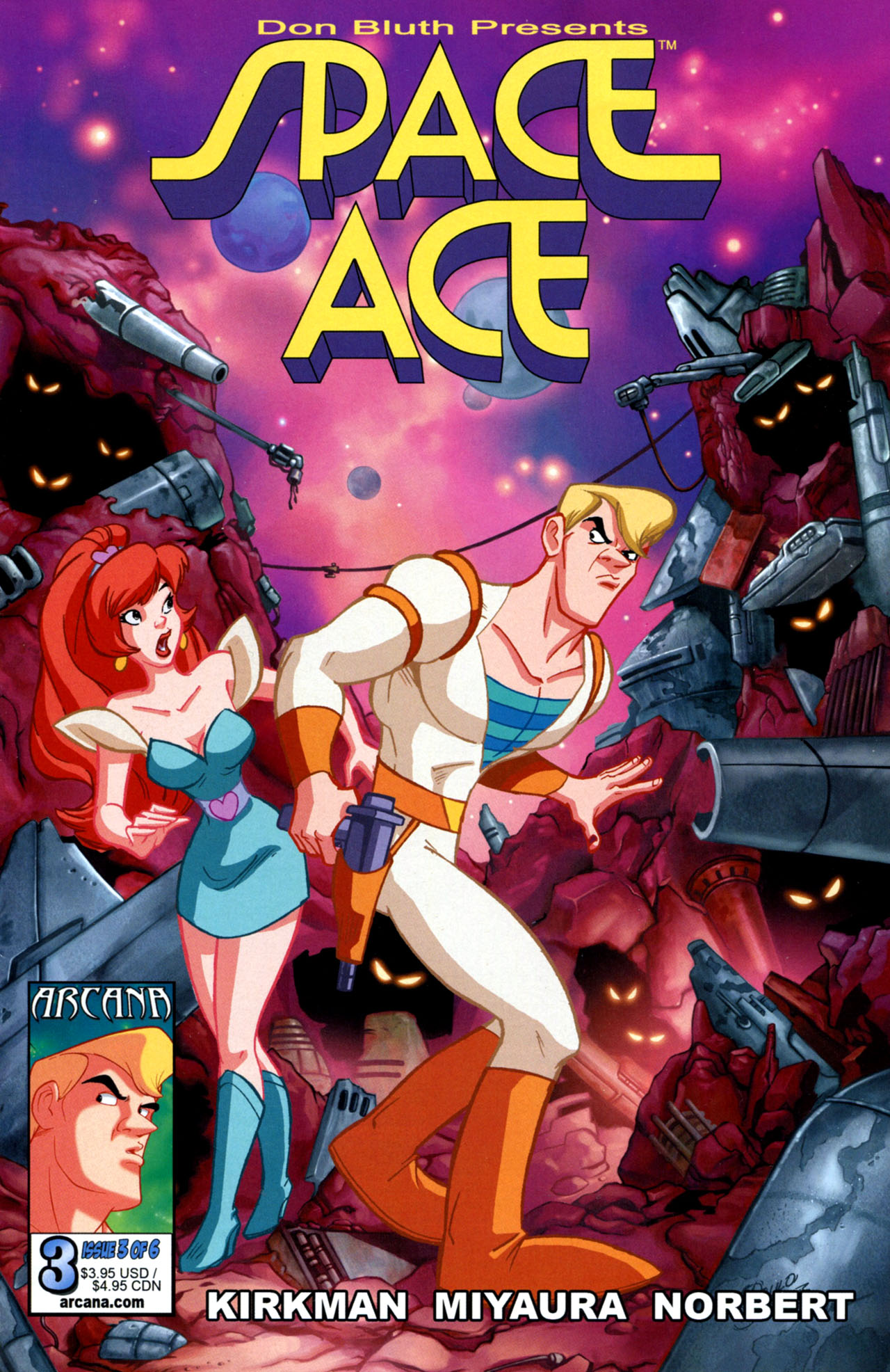 Read online Don Bluth Presents Space Ace comic -  Issue #3 - 1