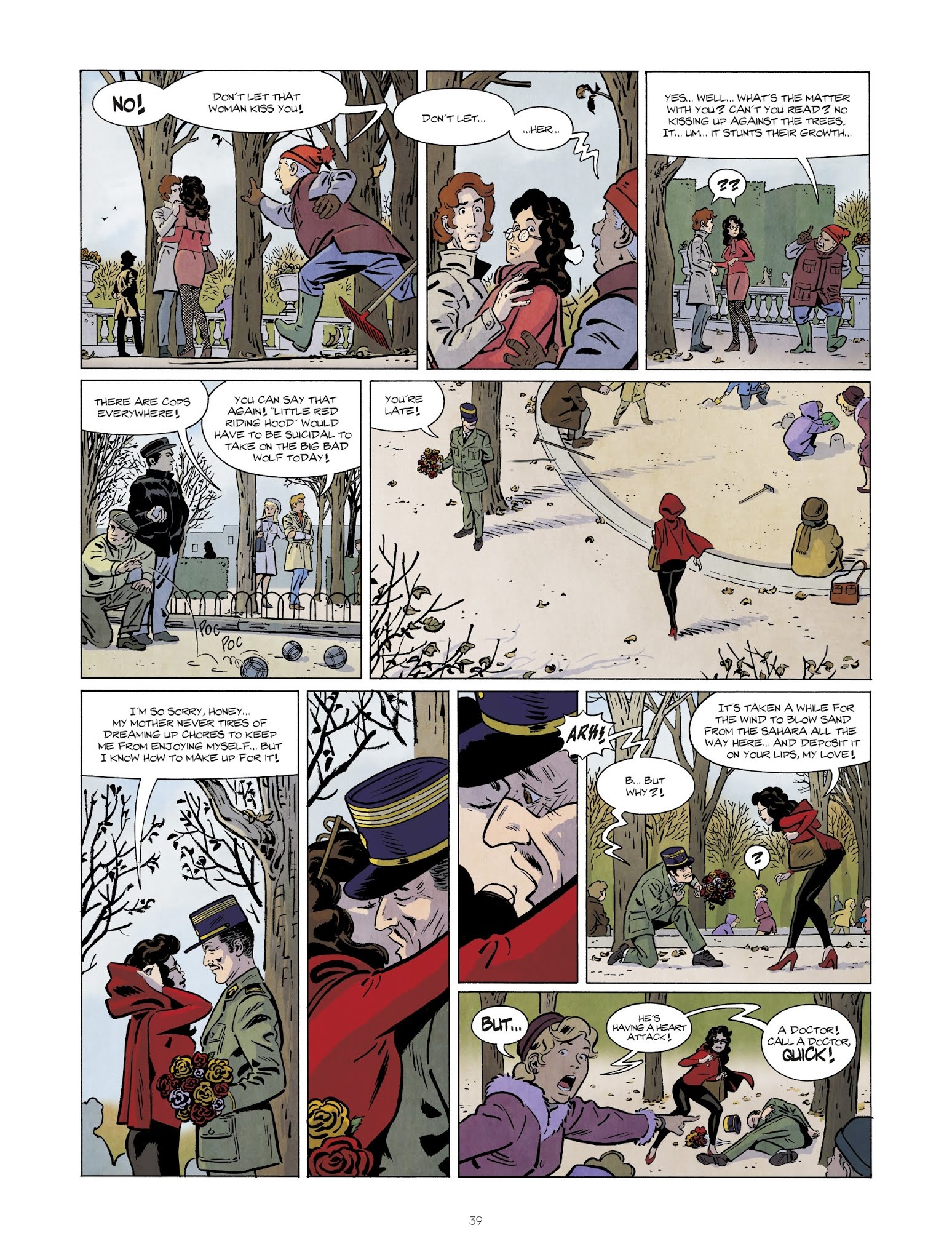 Read online The Mighty Return of Ric Hochet comic -  Issue #2 - 39