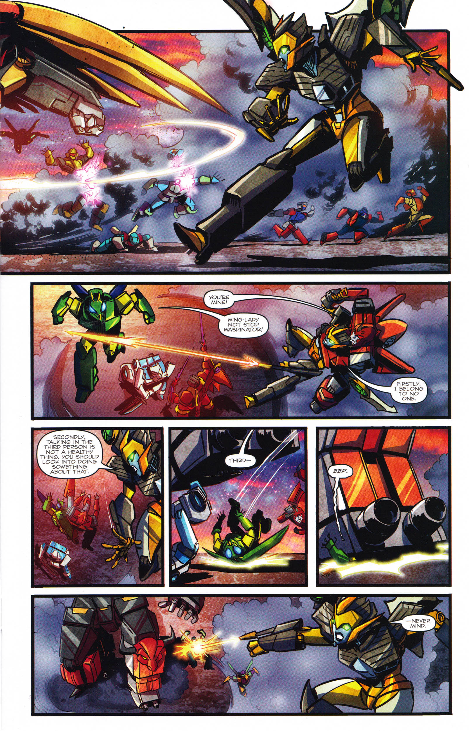 Read online Transformers: Dawn of the Predacus comic -  Issue # Full - 12