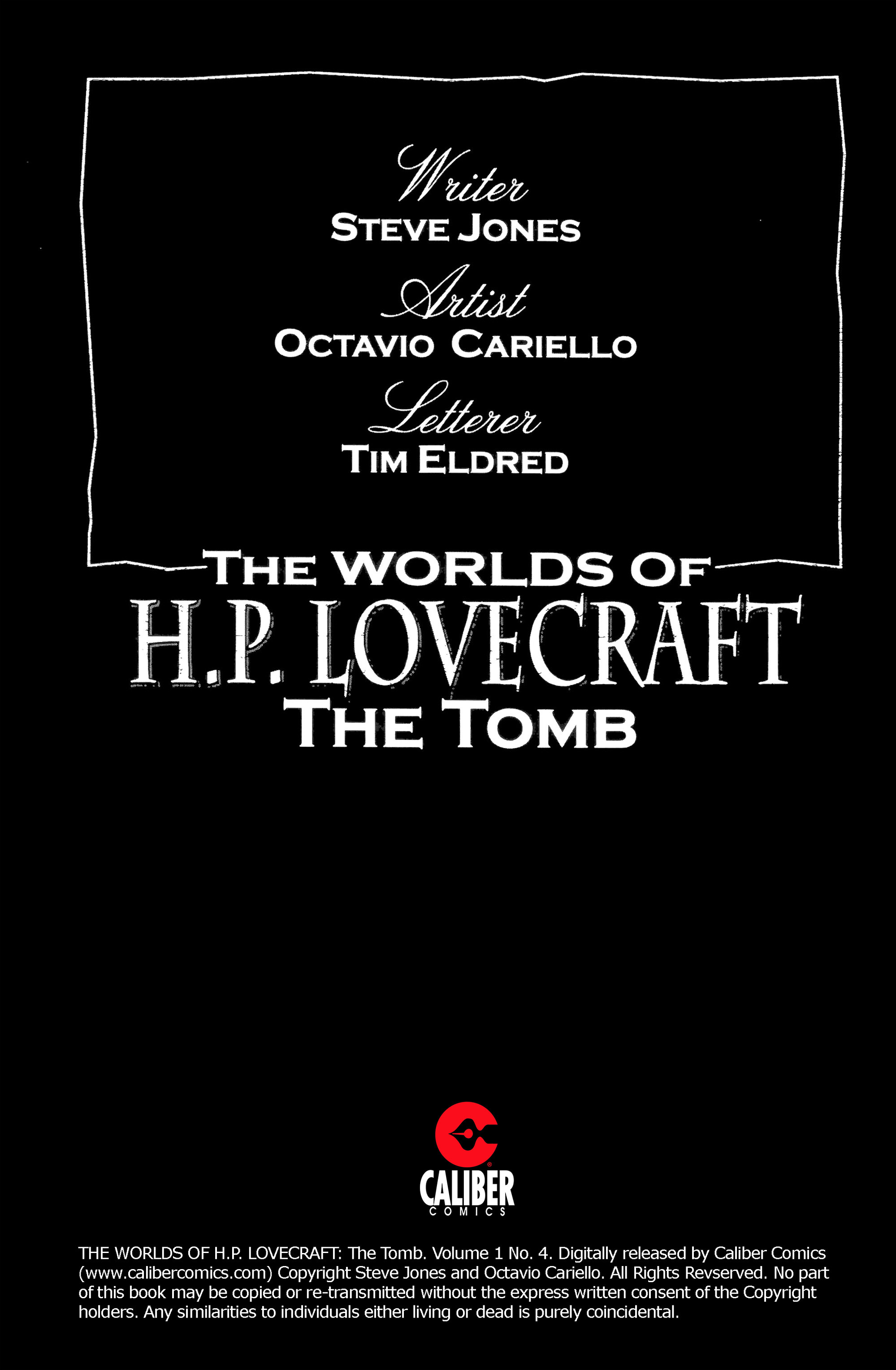 Read online Worlds of H.P. Lovecraft comic -  Issue # Issue The Tomb - 2