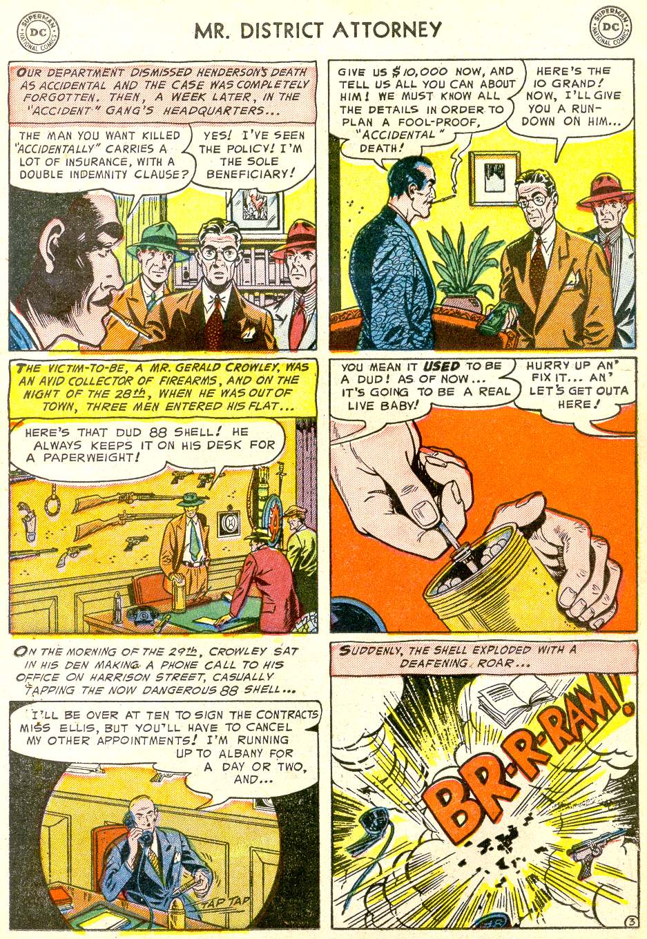 Read online Mr. District Attorney comic -  Issue #35 - 15