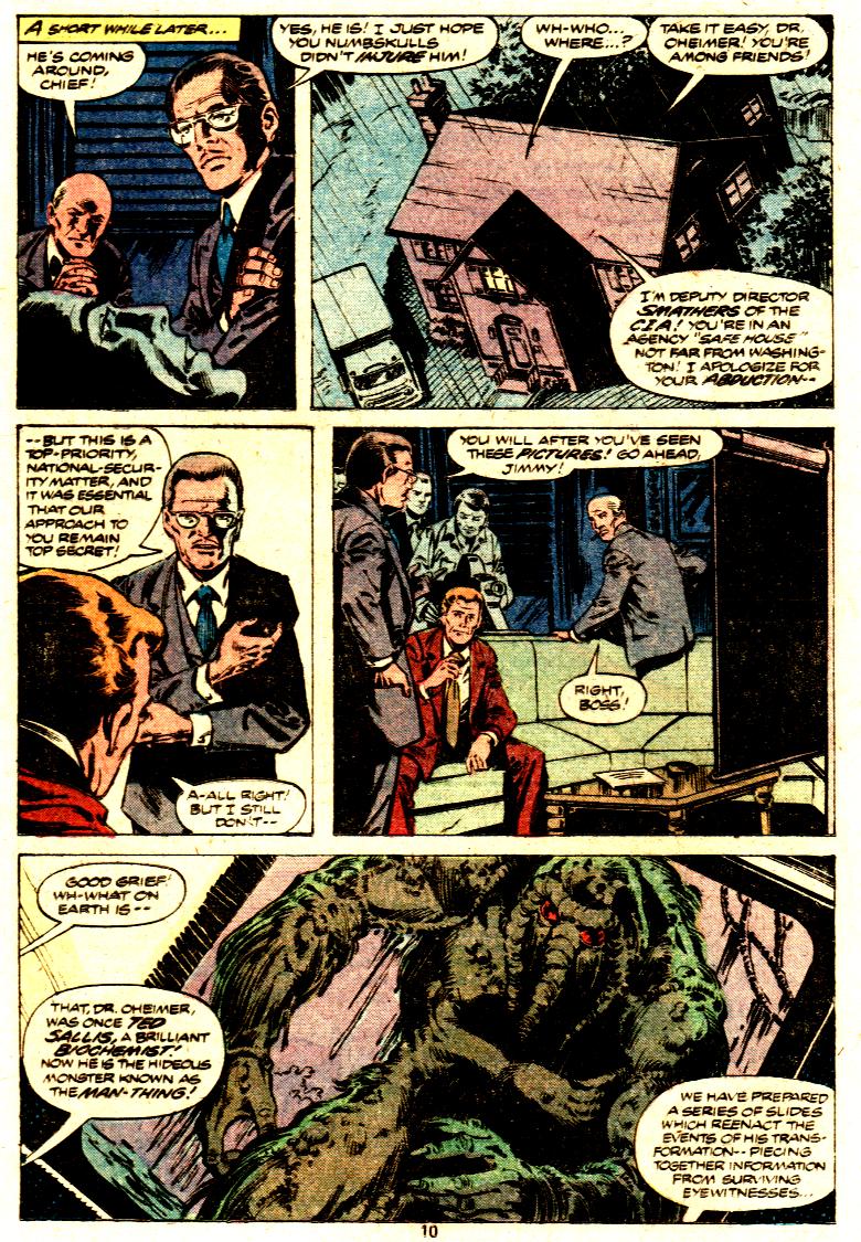 Read online Man-Thing (1979) comic -  Issue #1 - 7