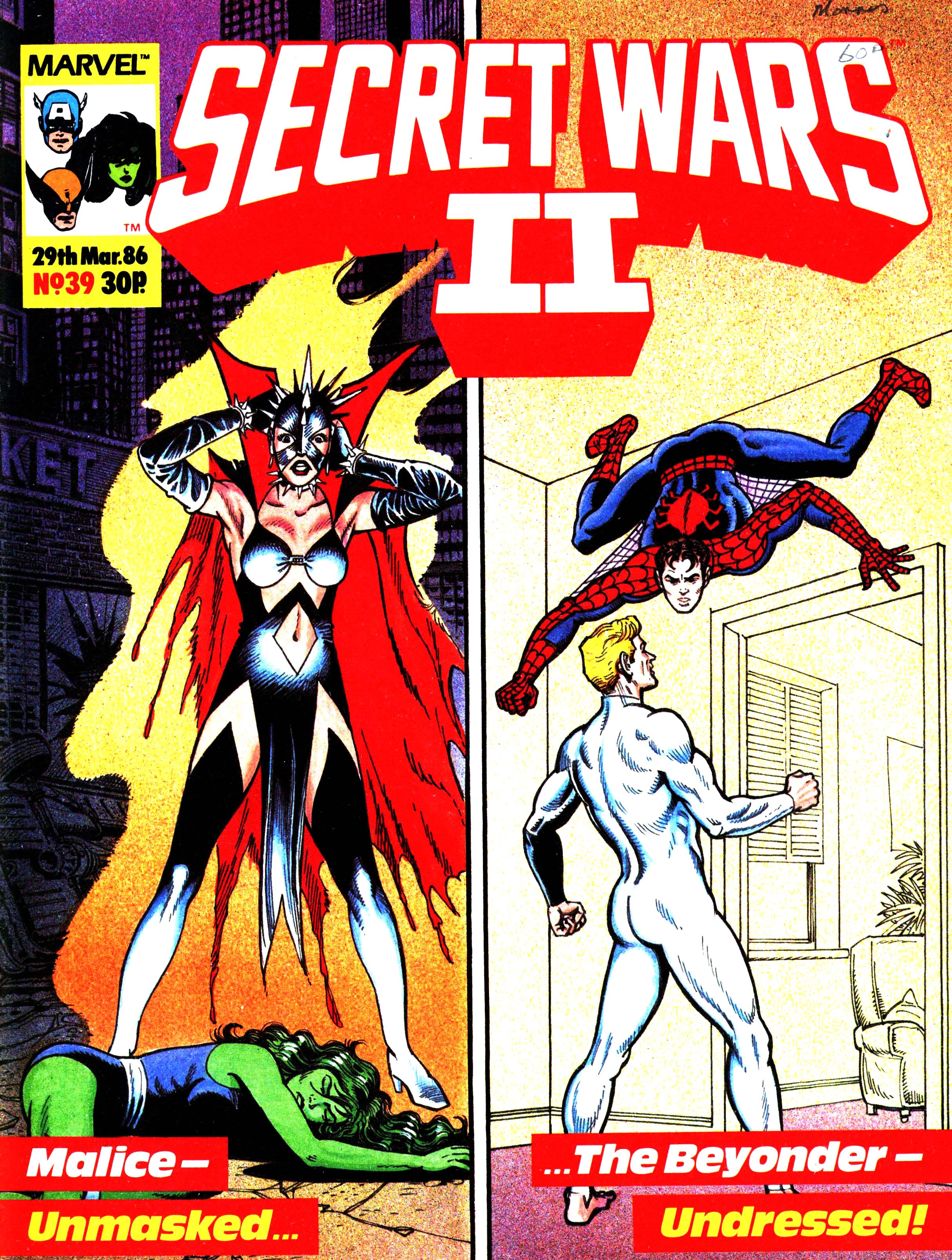 Read online Secret Wars (1985) comic -  Issue #39 - 1