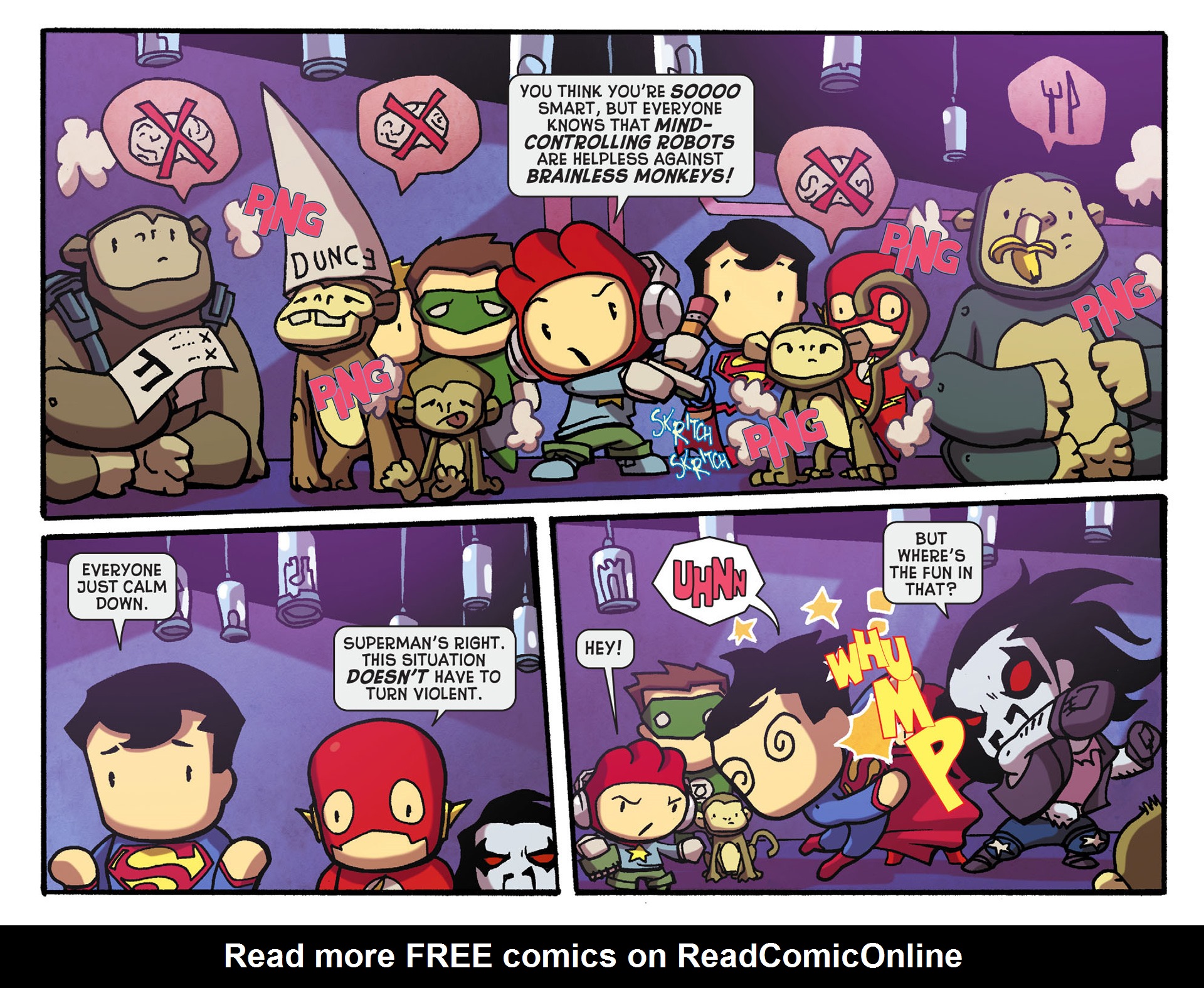 Read online Scribblenauts Unmasked: A Crisis of Imagination comic -  Issue #10 - 18