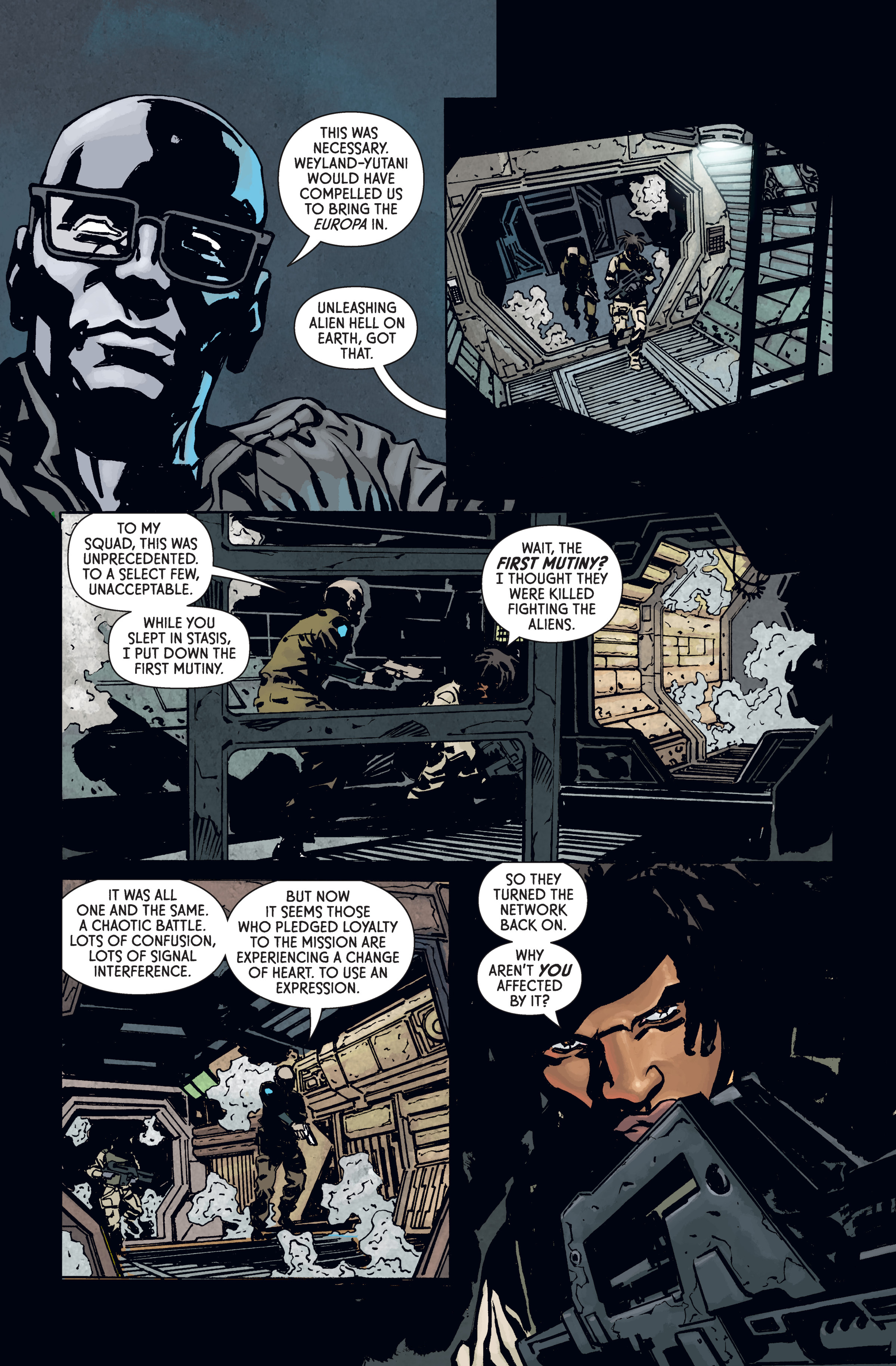 Read online Aliens: Defiance Library Edition comic -  Issue # TPB (Part 1) - 61