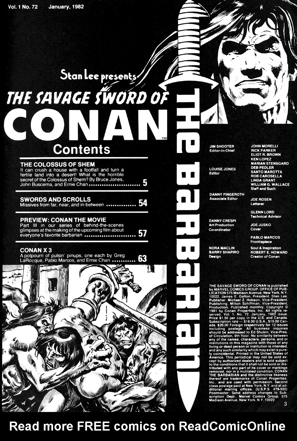 Read online The Savage Sword Of Conan comic -  Issue #72 - 3