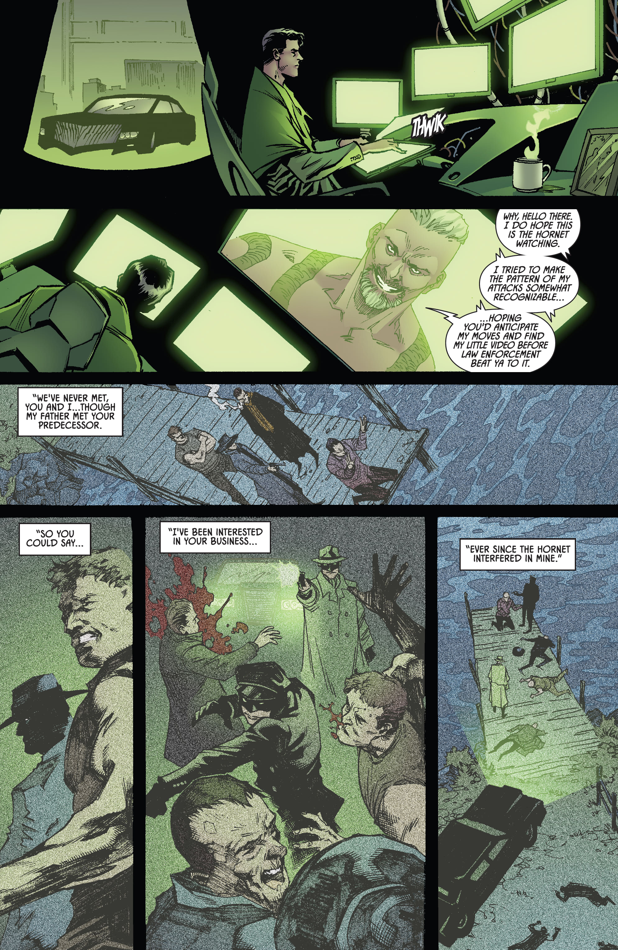 Read online Green Hornet: One Night in Bangkok comic -  Issue # Full - 14