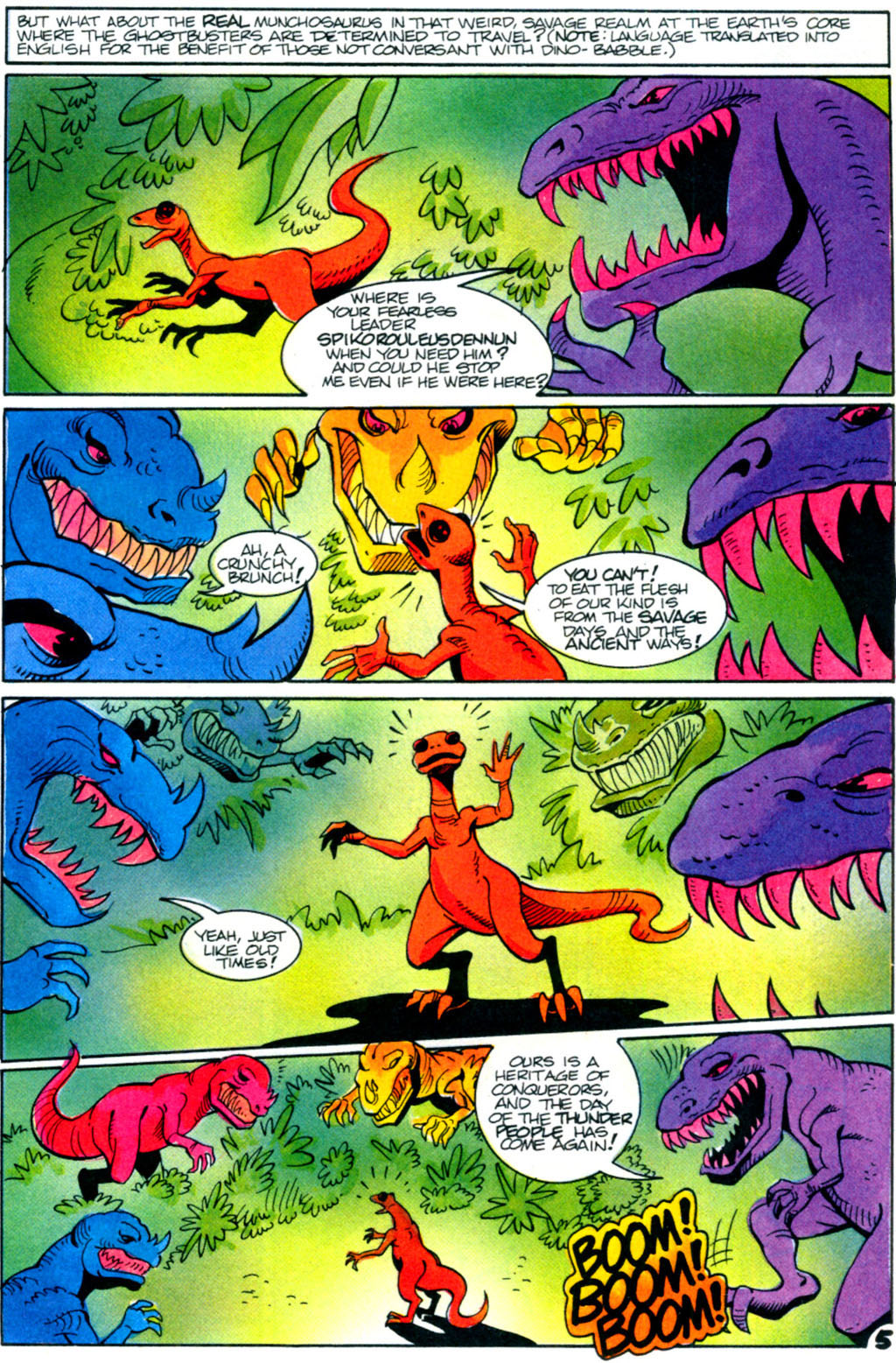 Read online Real Ghostbusters comic -  Issue #16 - 7