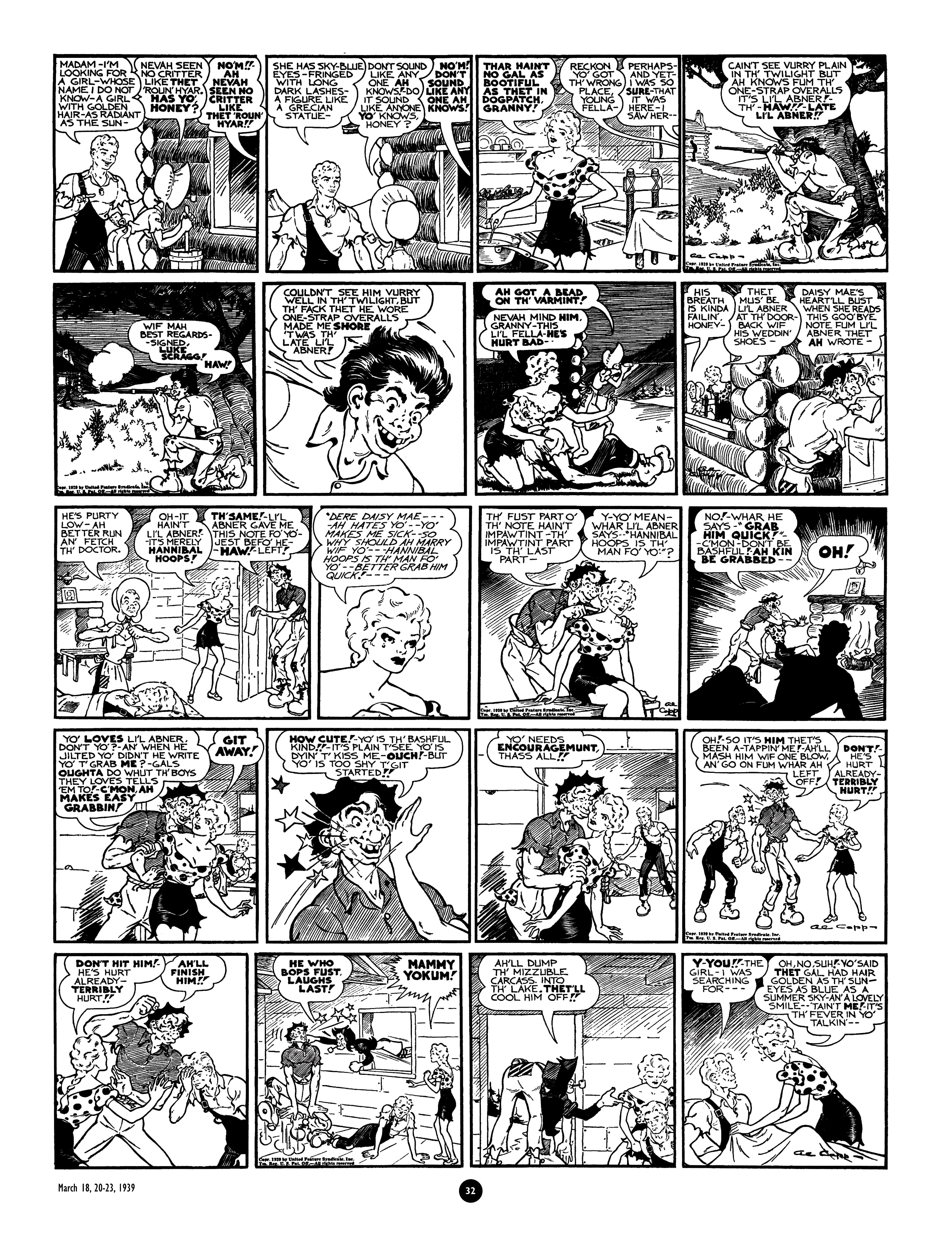 Read online Al Capp's Li'l Abner Complete Daily & Color Sunday Comics comic -  Issue # TPB 3 (Part 1) - 33