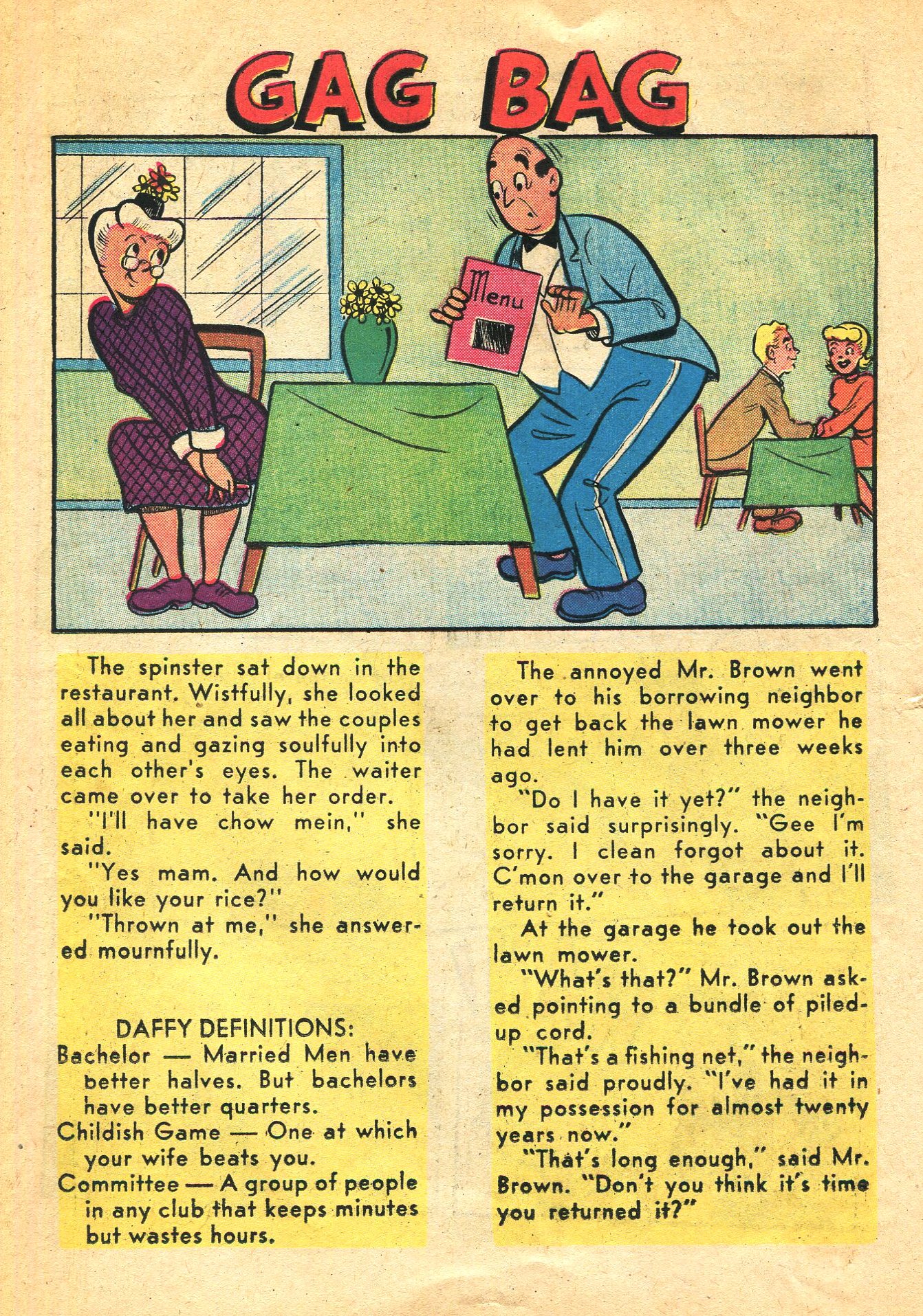 Read online Archie's Joke Book Magazine comic -  Issue #26 - 18