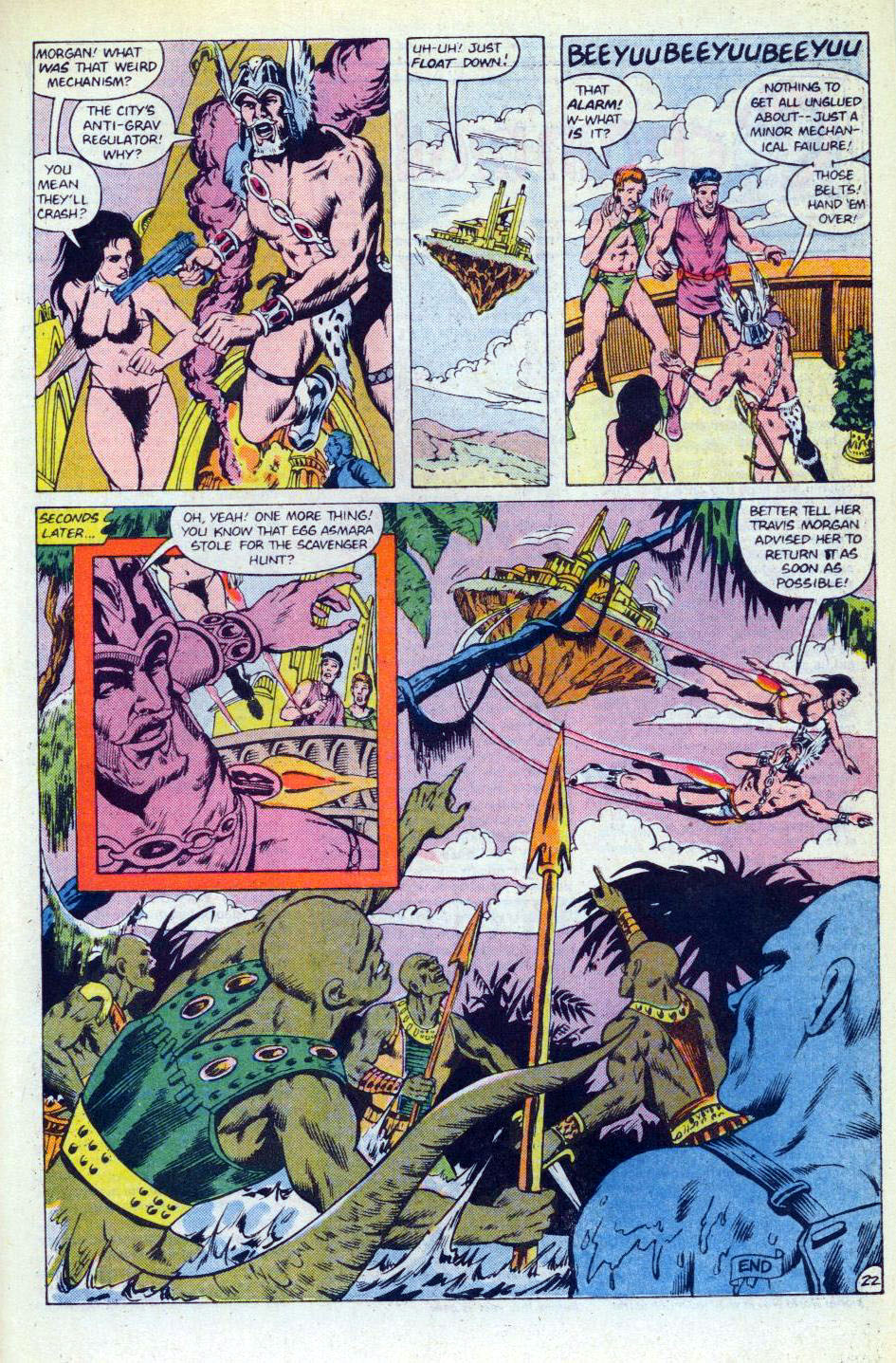 Read online Warlord (1976) comic -  Issue #110 - 23