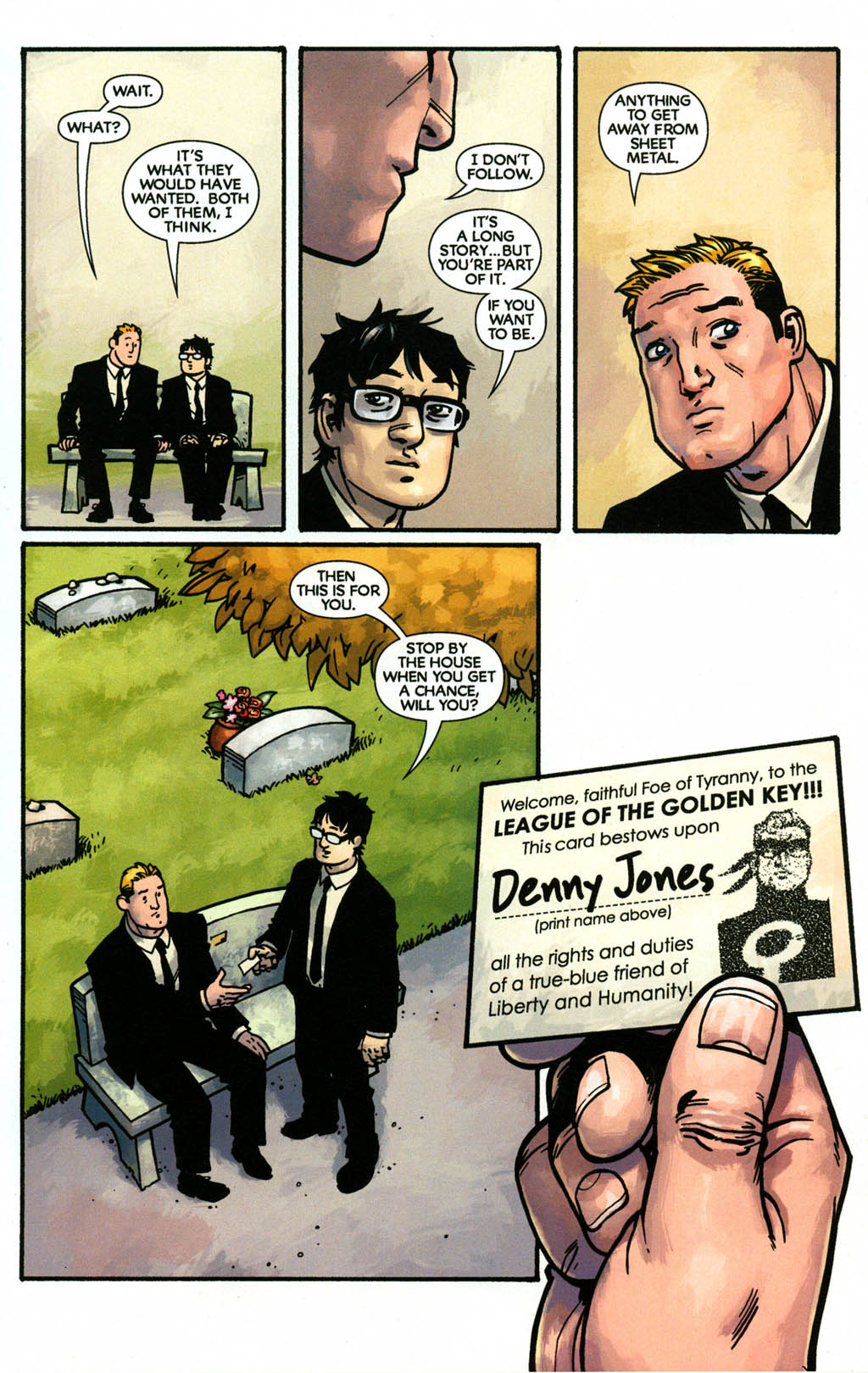 Read online The Escapists comic -  Issue #1 - 20