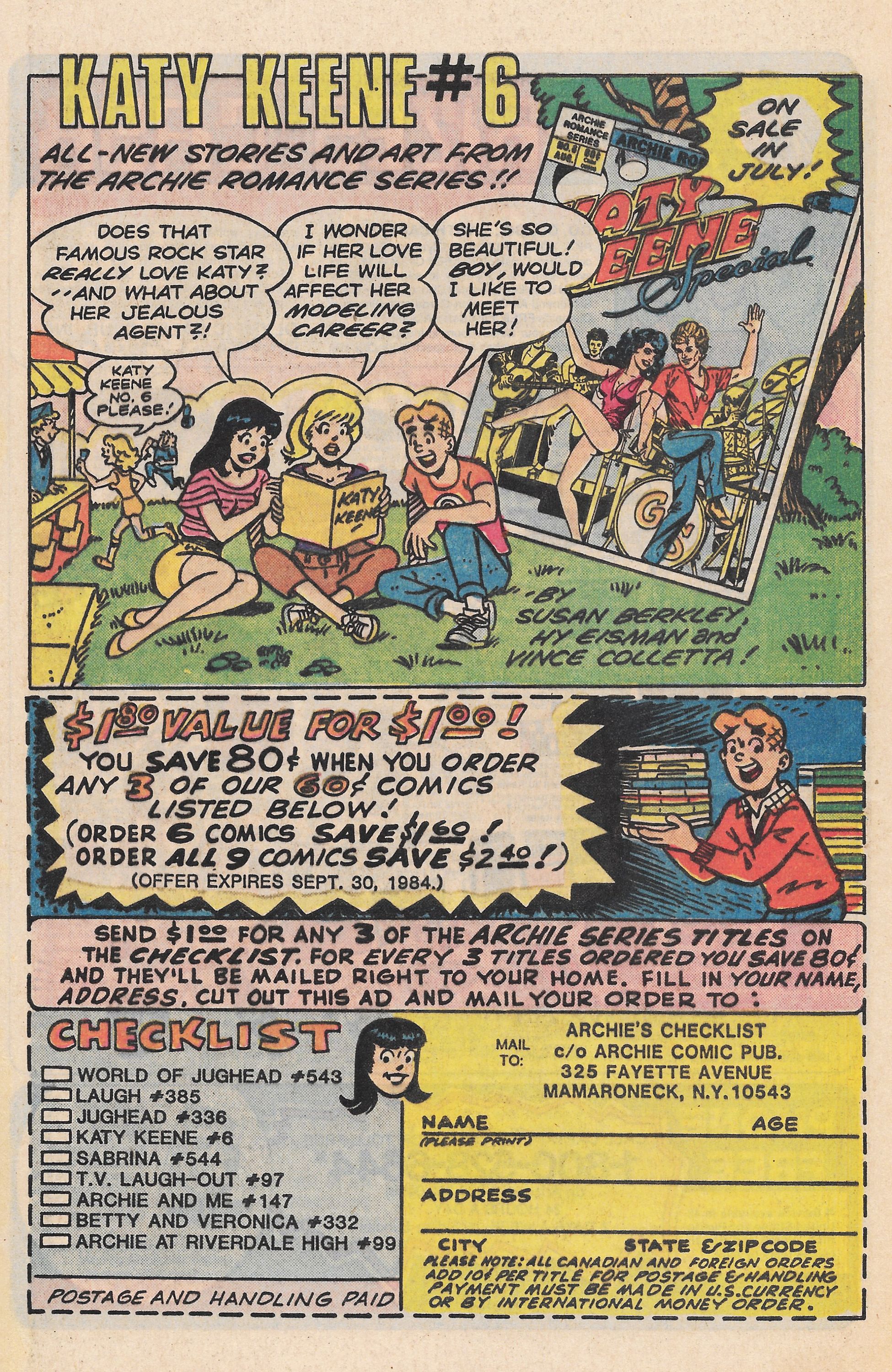 Read online Archie Giant Series Magazine comic -  Issue #541 - 33