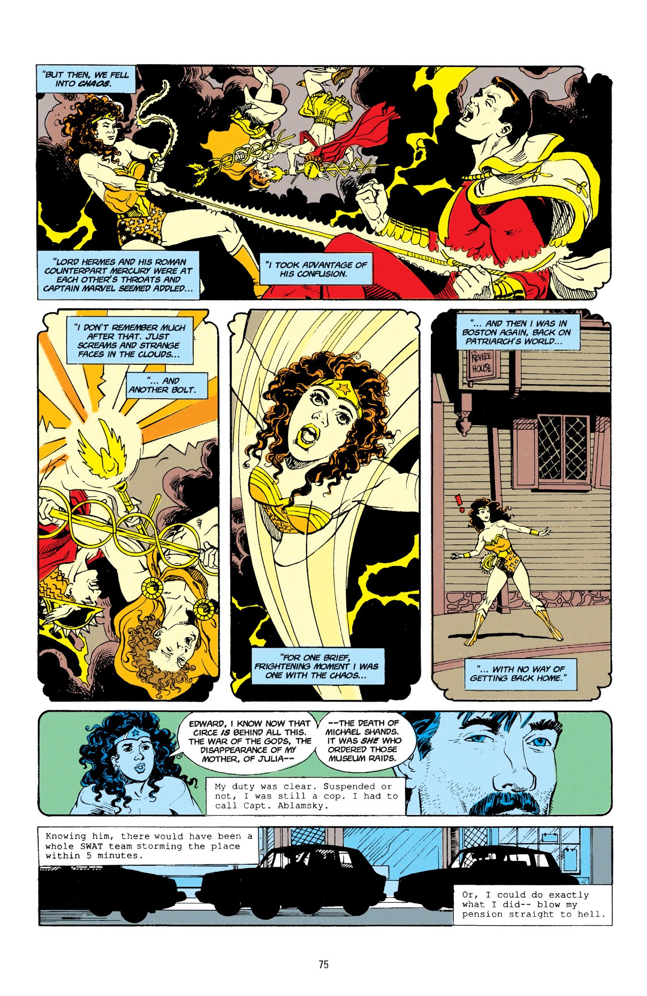 Wonder Woman: War of the Gods chapter 1 page 74