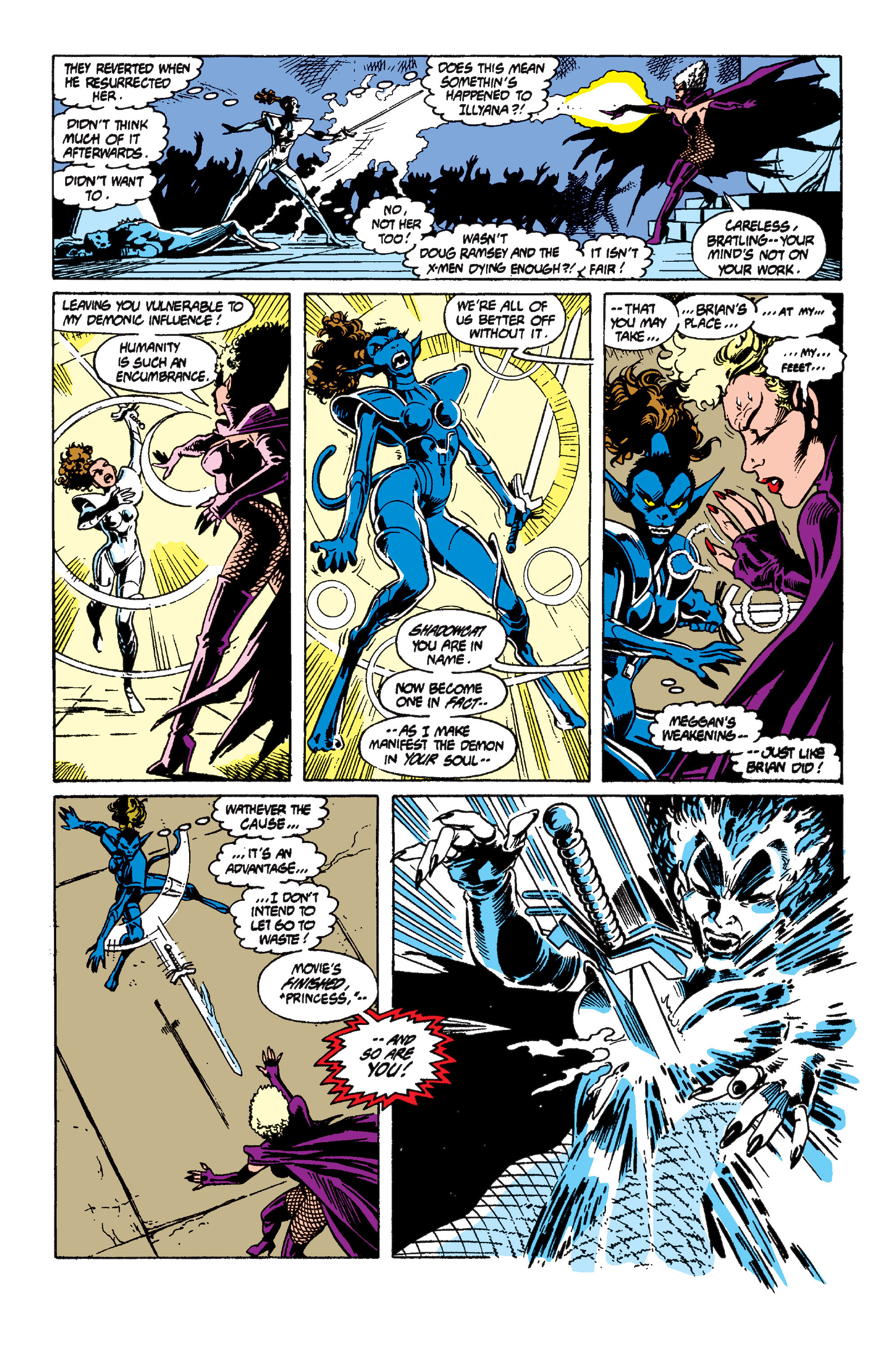 Read online Excalibur (1988) comic -  Issue #7 - 22