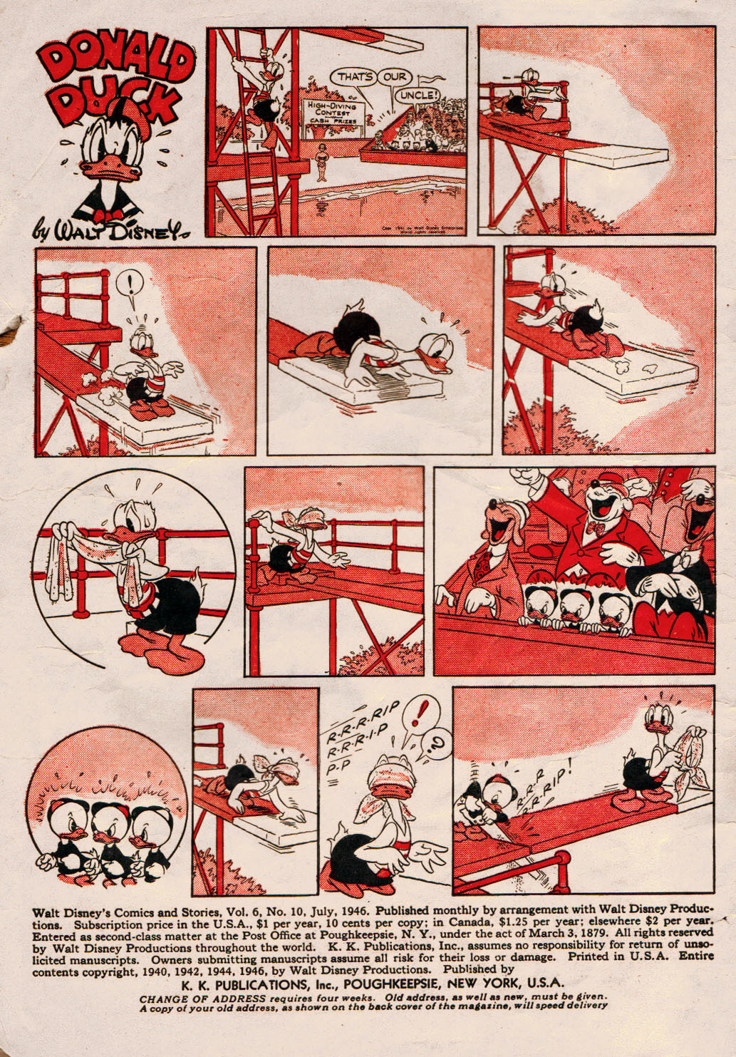 Read online Walt Disney's Comics and Stories comic -  Issue #70 - 2