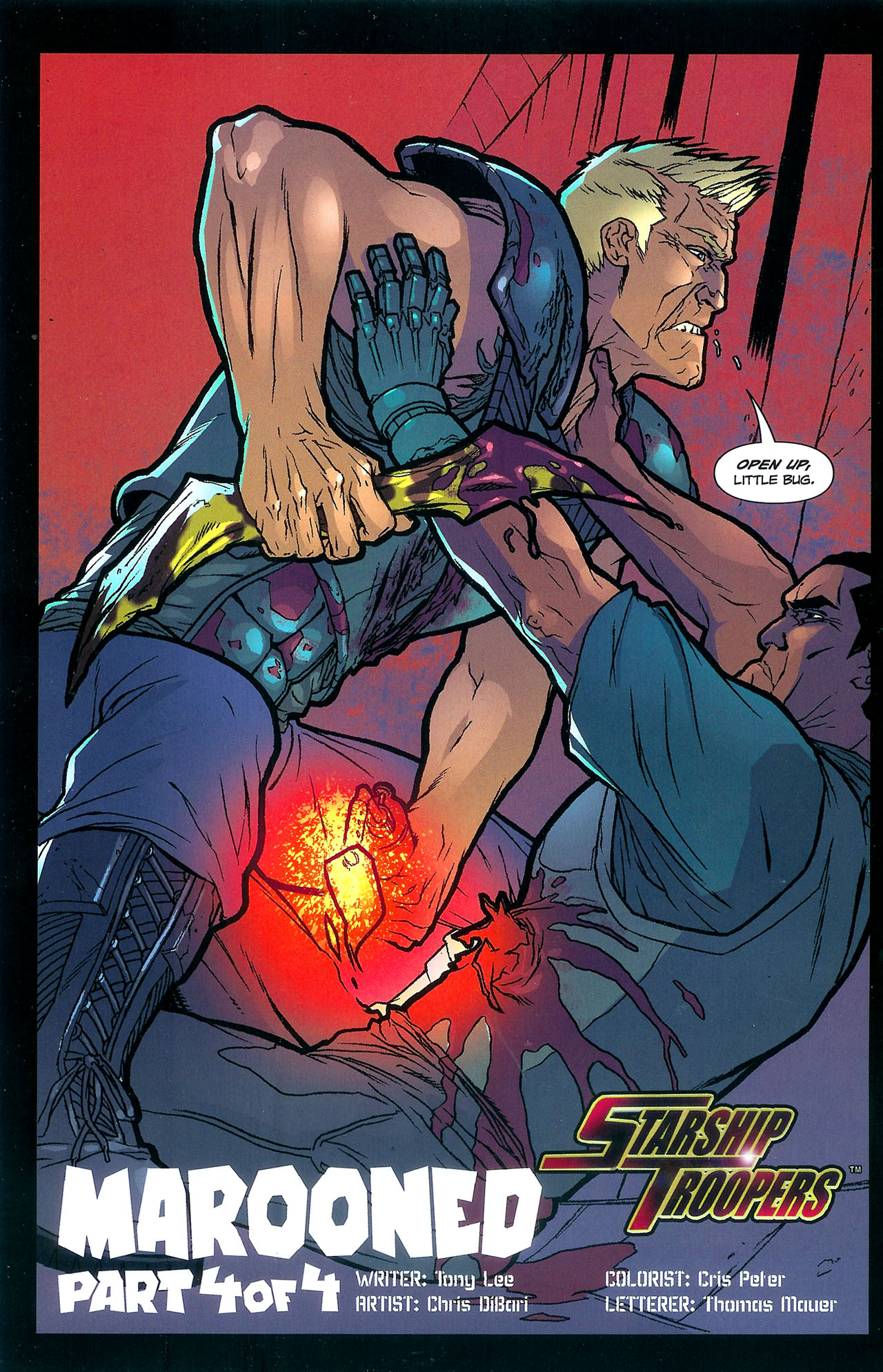 Read online Starship Troopers (2007) comic -  Issue #4 - 3