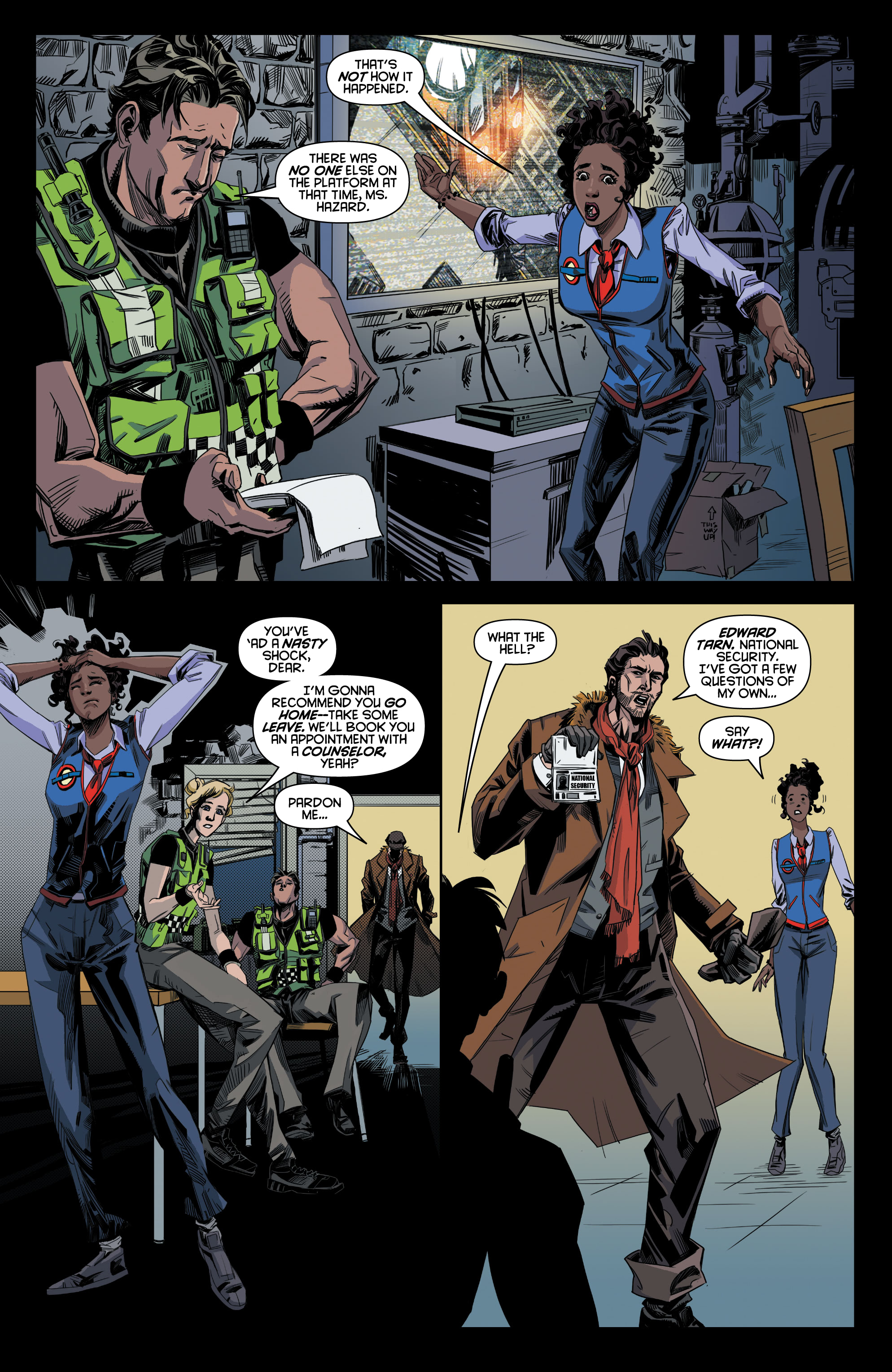 Read online Last Line comic -  Issue #1 - 7