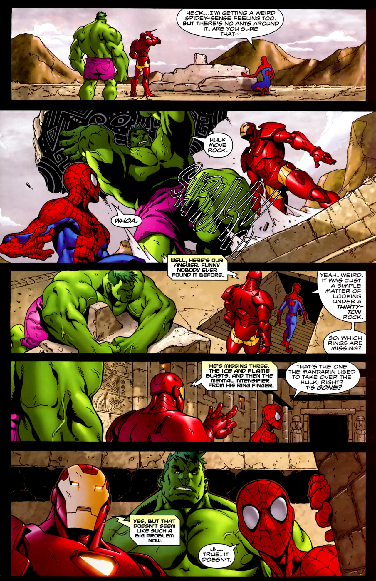 Read online Marvel Adventures: Iron Man, Hulk, and Spider-Man comic -  Issue # Full - 13