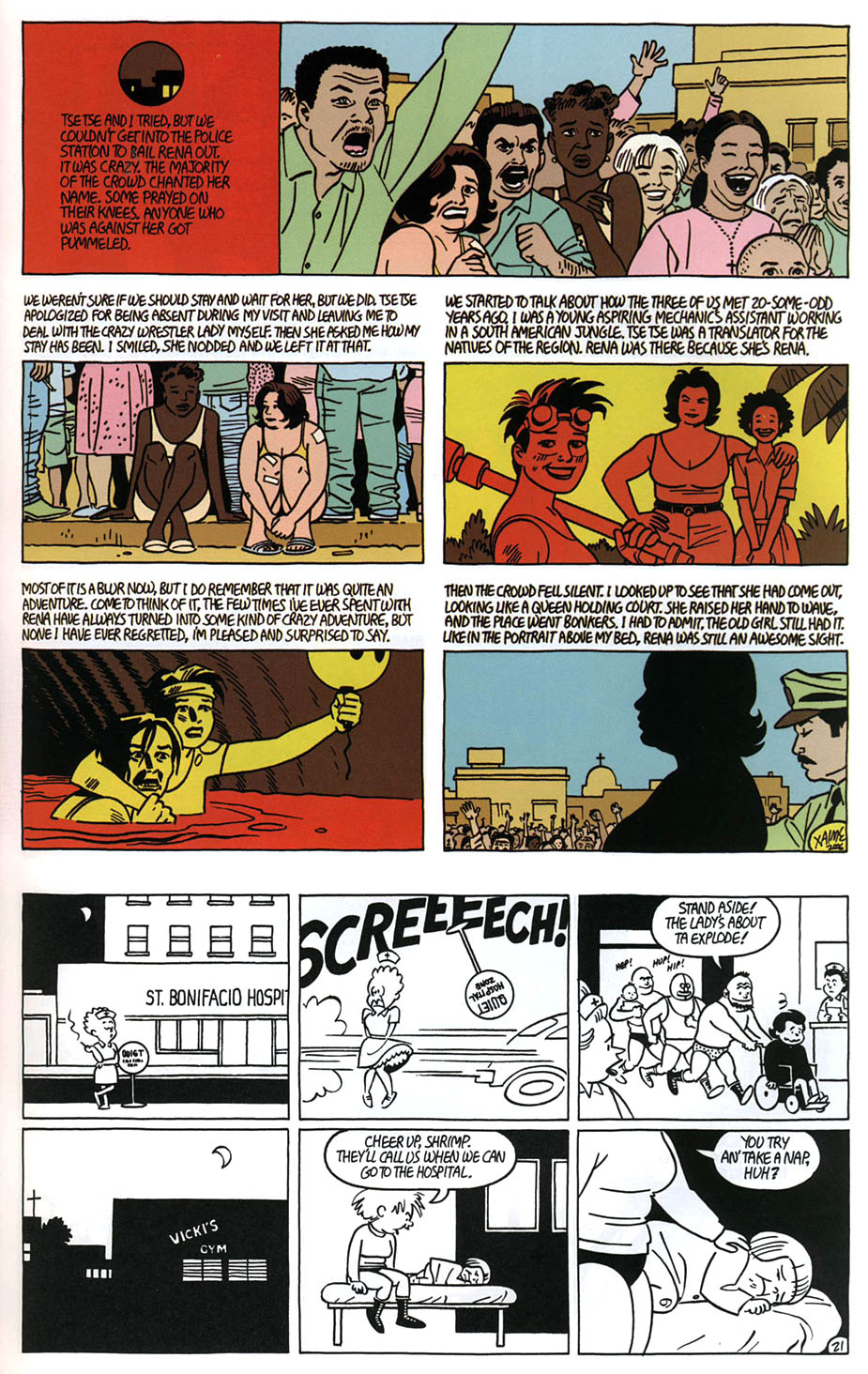 Read online Love and Rockets (2001) comic -  Issue #20 - 23