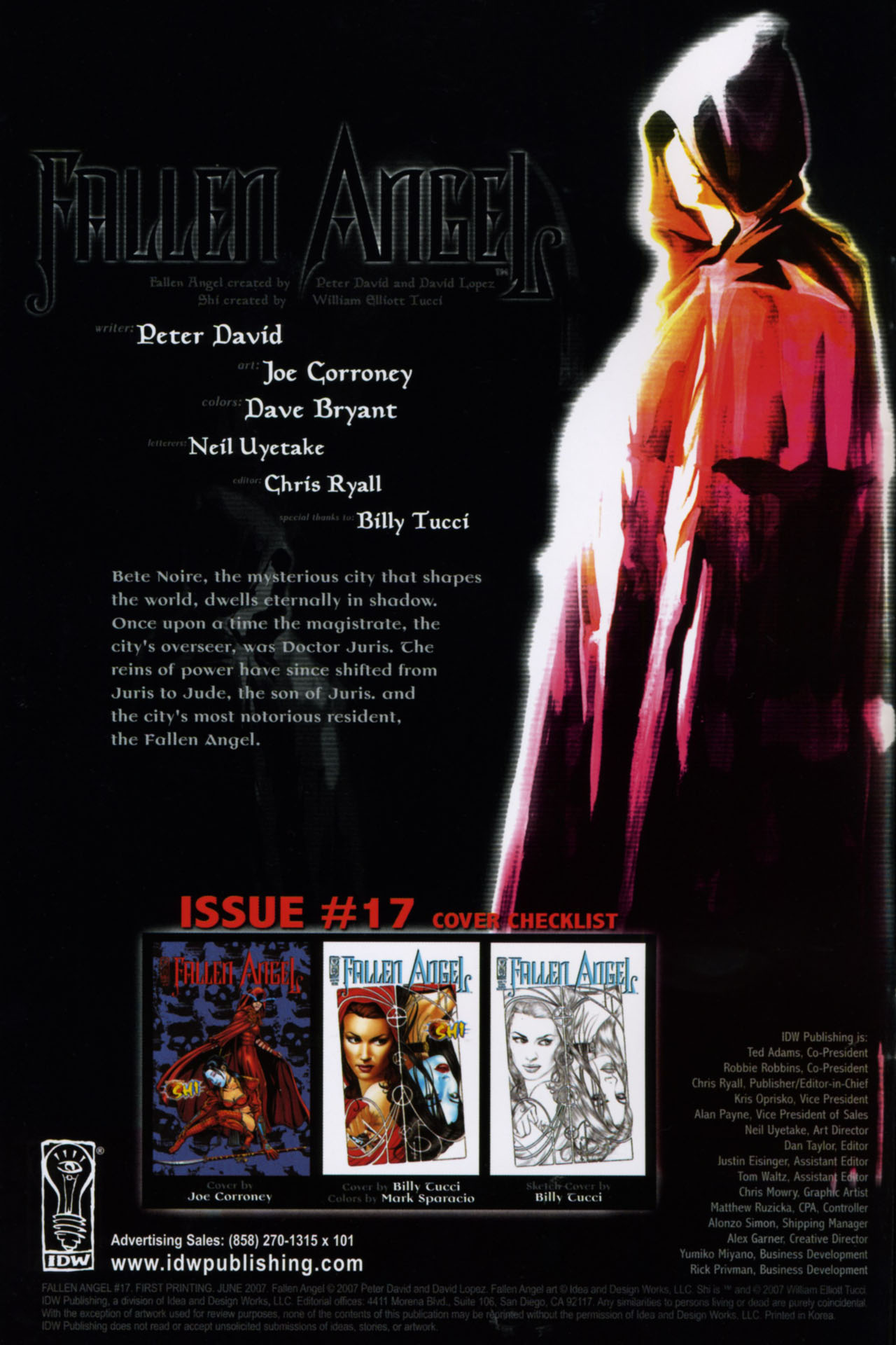 Read online Fallen Angel comic -  Issue #17 - 2