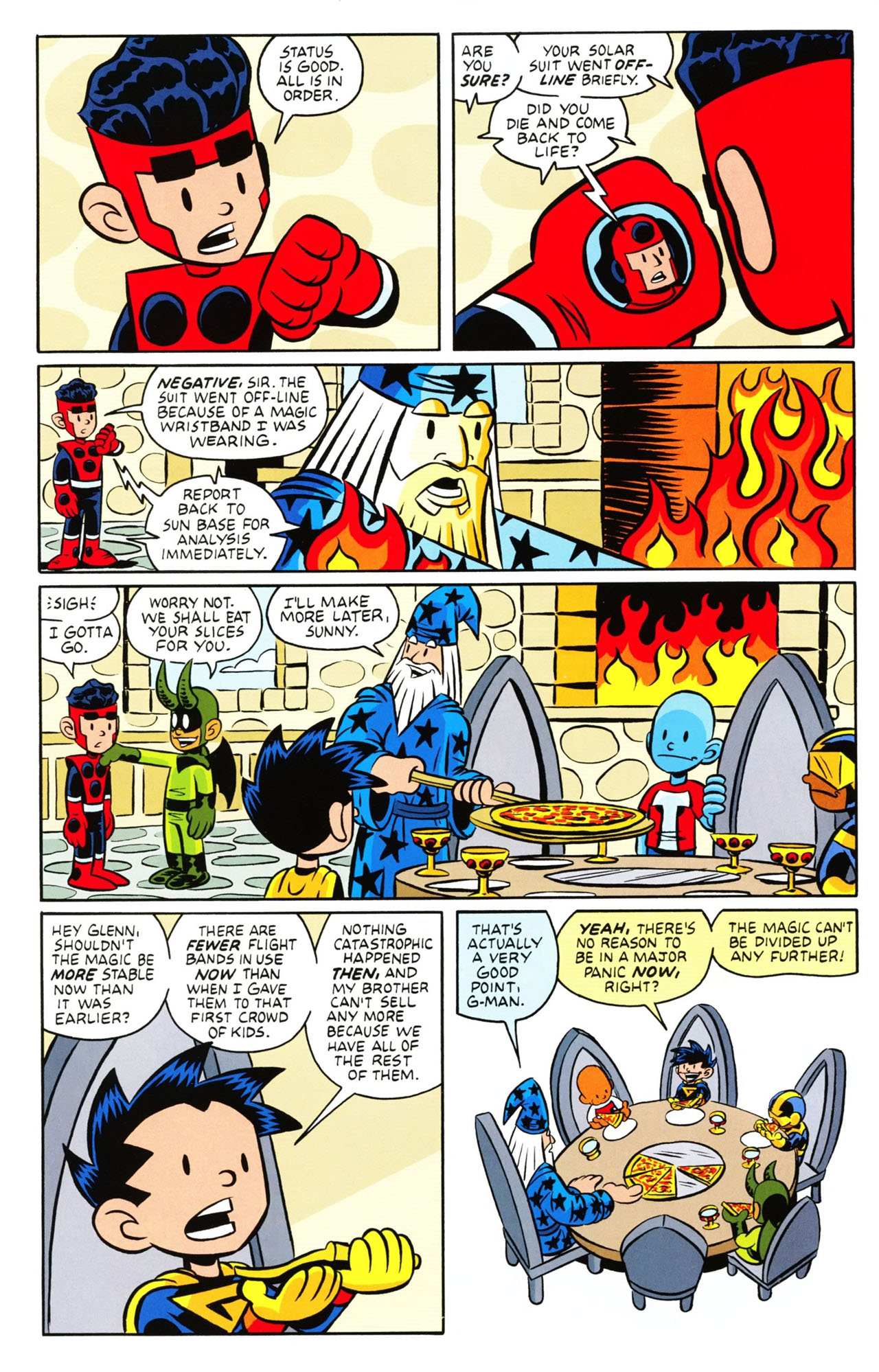 Read online G-Man: Cape Crisis comic -  Issue #3 - 8