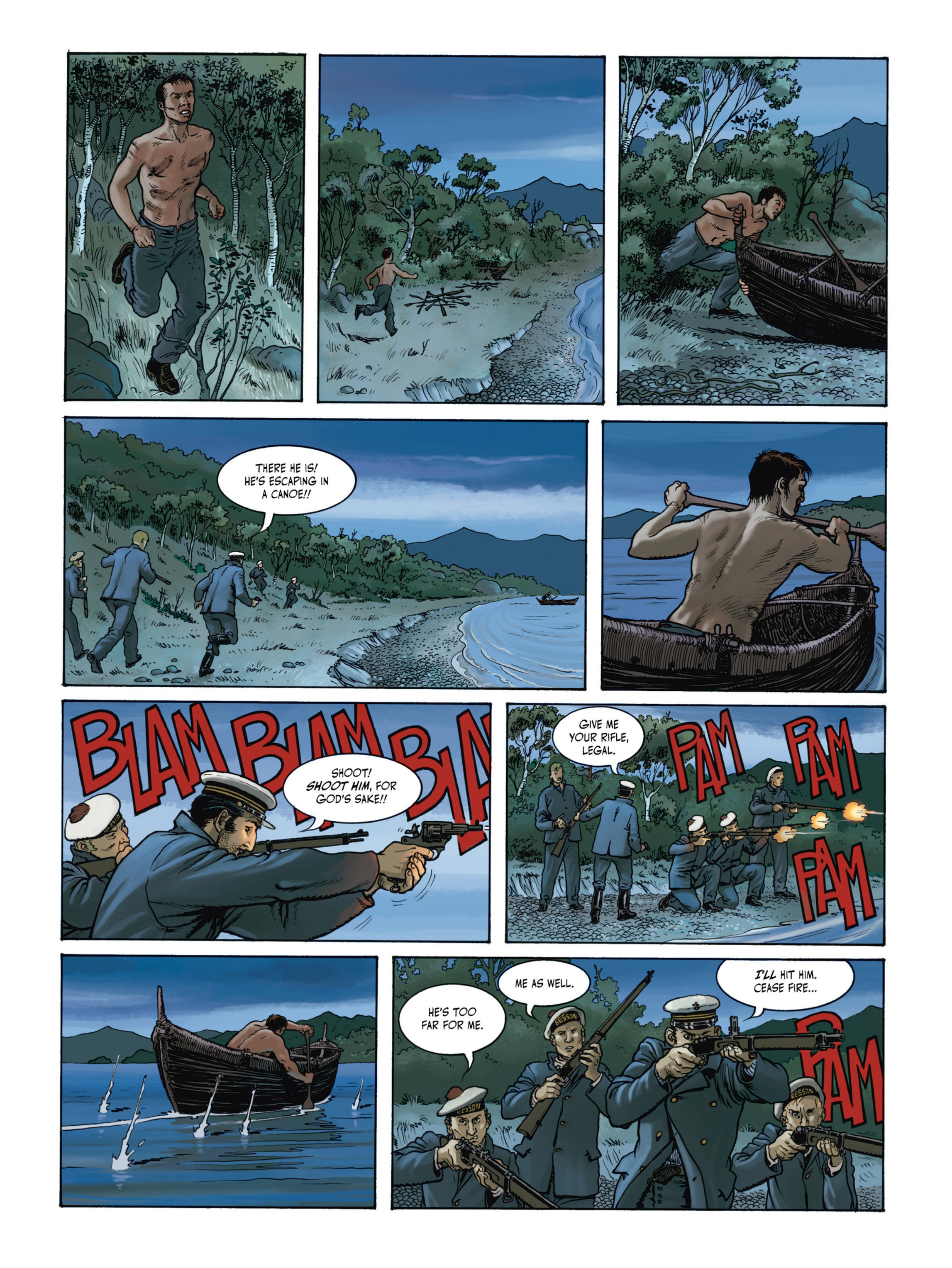Read online Cape Horn comic -  Issue #3 - 45