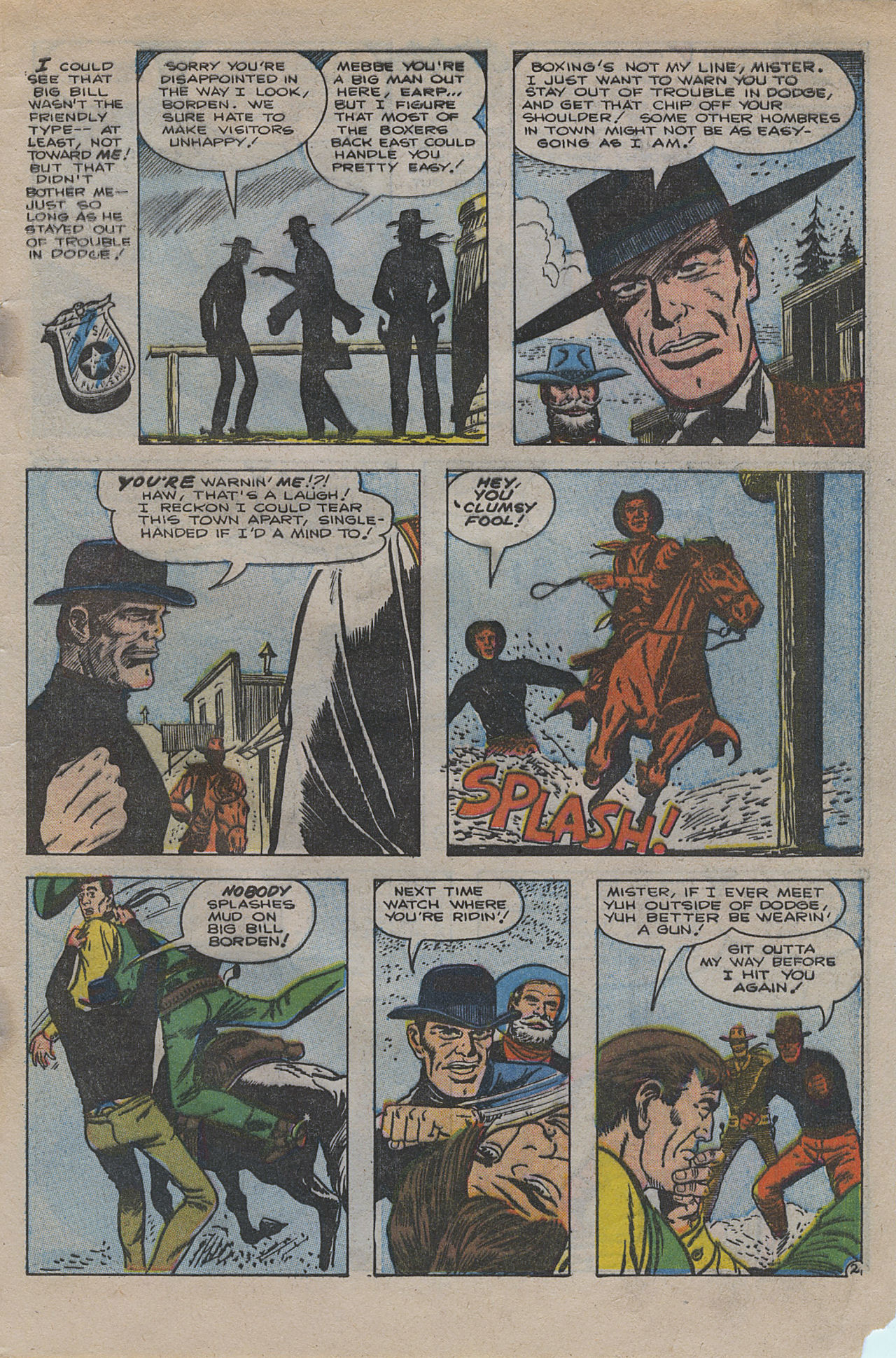 Read online Gunsmoke Western comic -  Issue #48 - 29