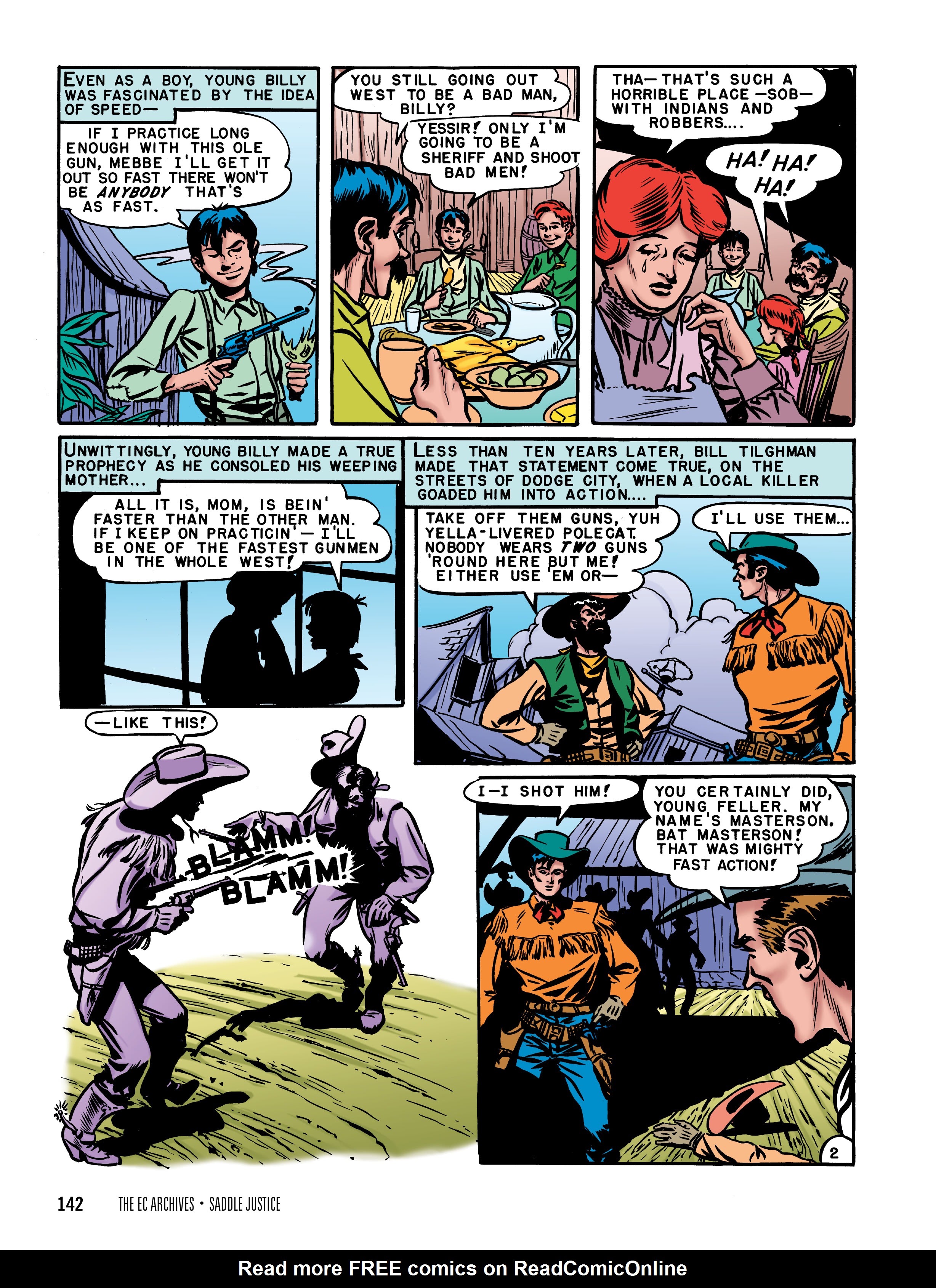Read online The EC Archives: Saddle Justice comic -  Issue # TPB (Part 2) - 44