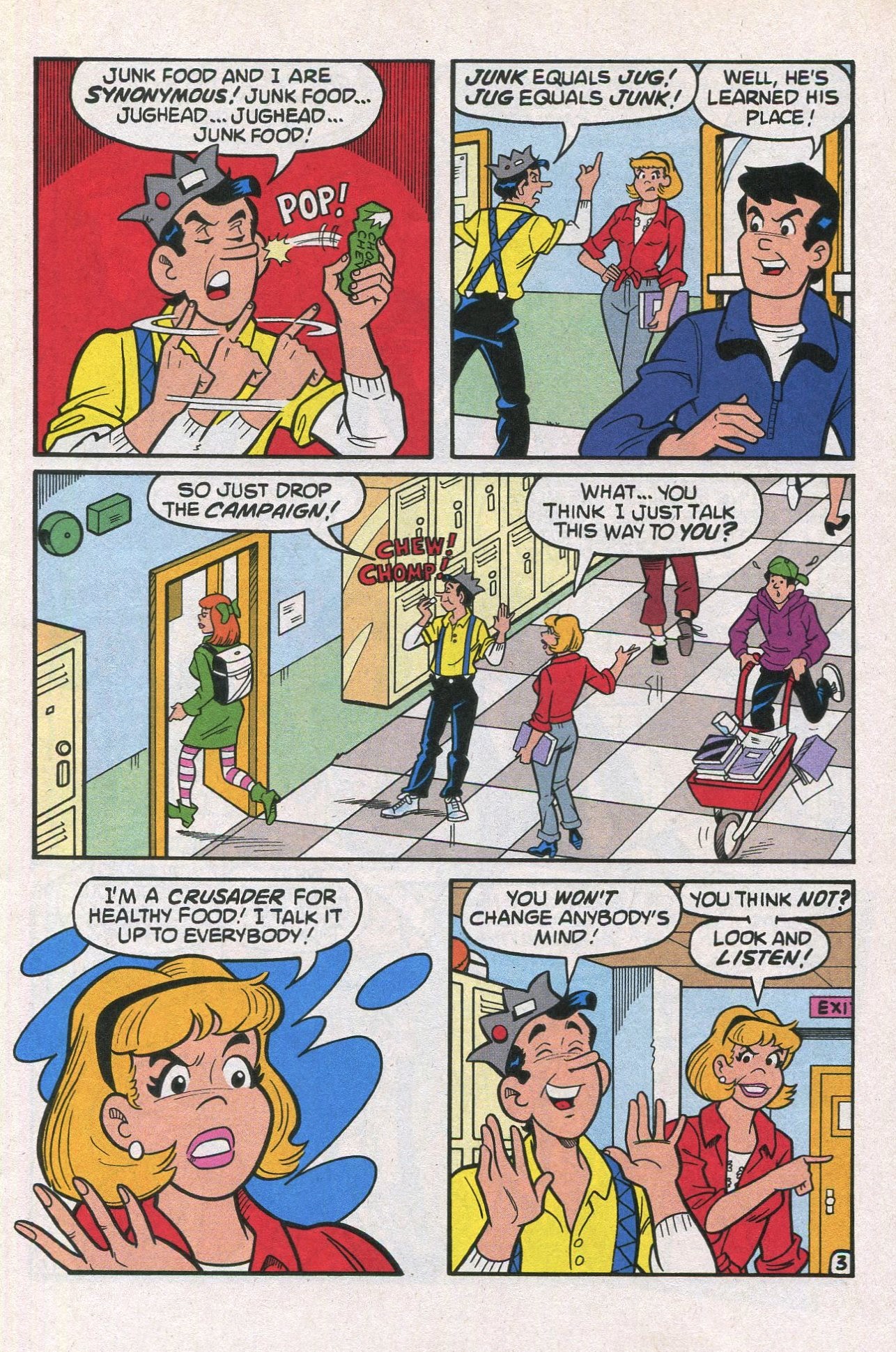 Read online Archie's Pal Jughead Comics comic -  Issue #127 - 5