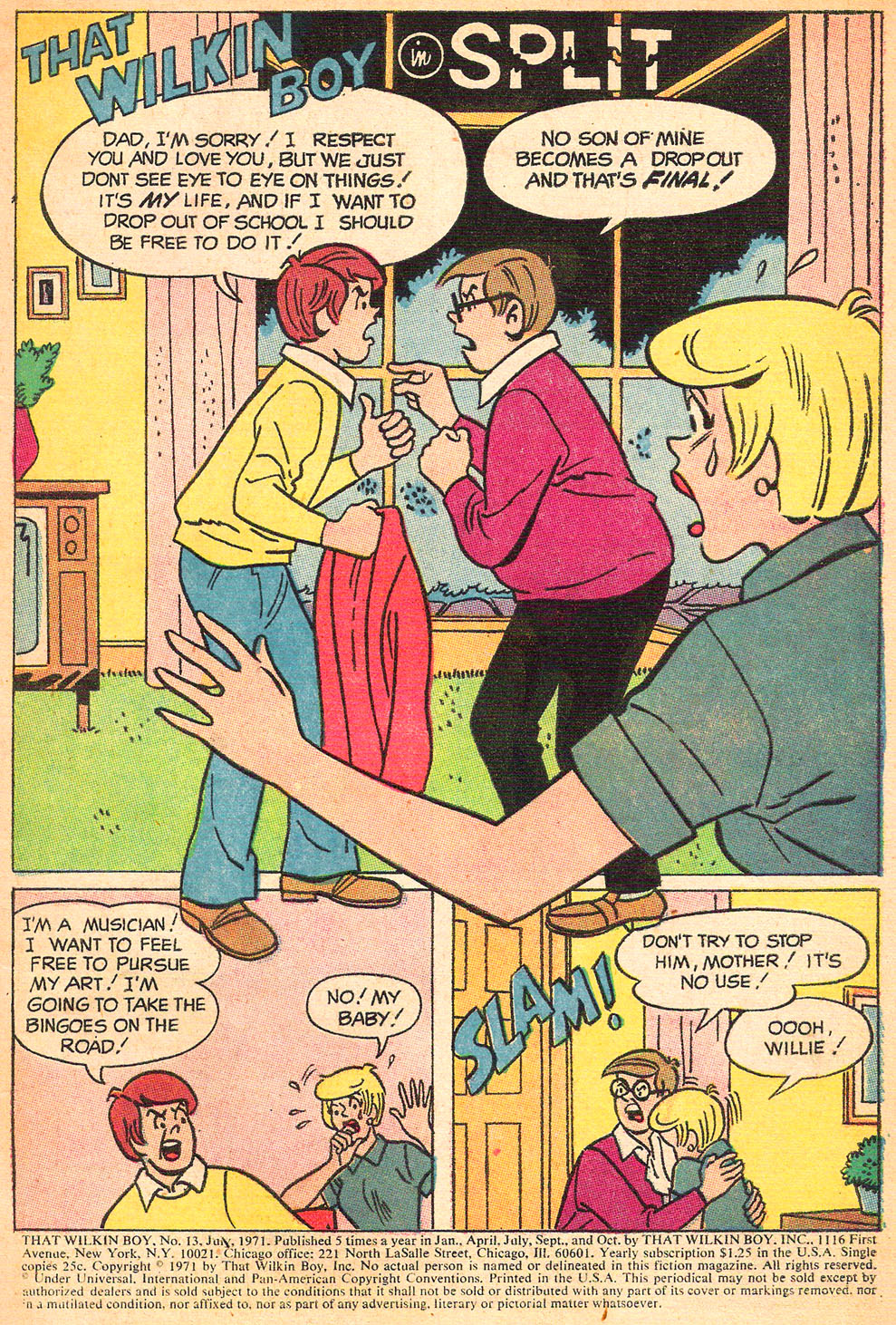 Read online That Wilkin Boy comic -  Issue #13 - 3