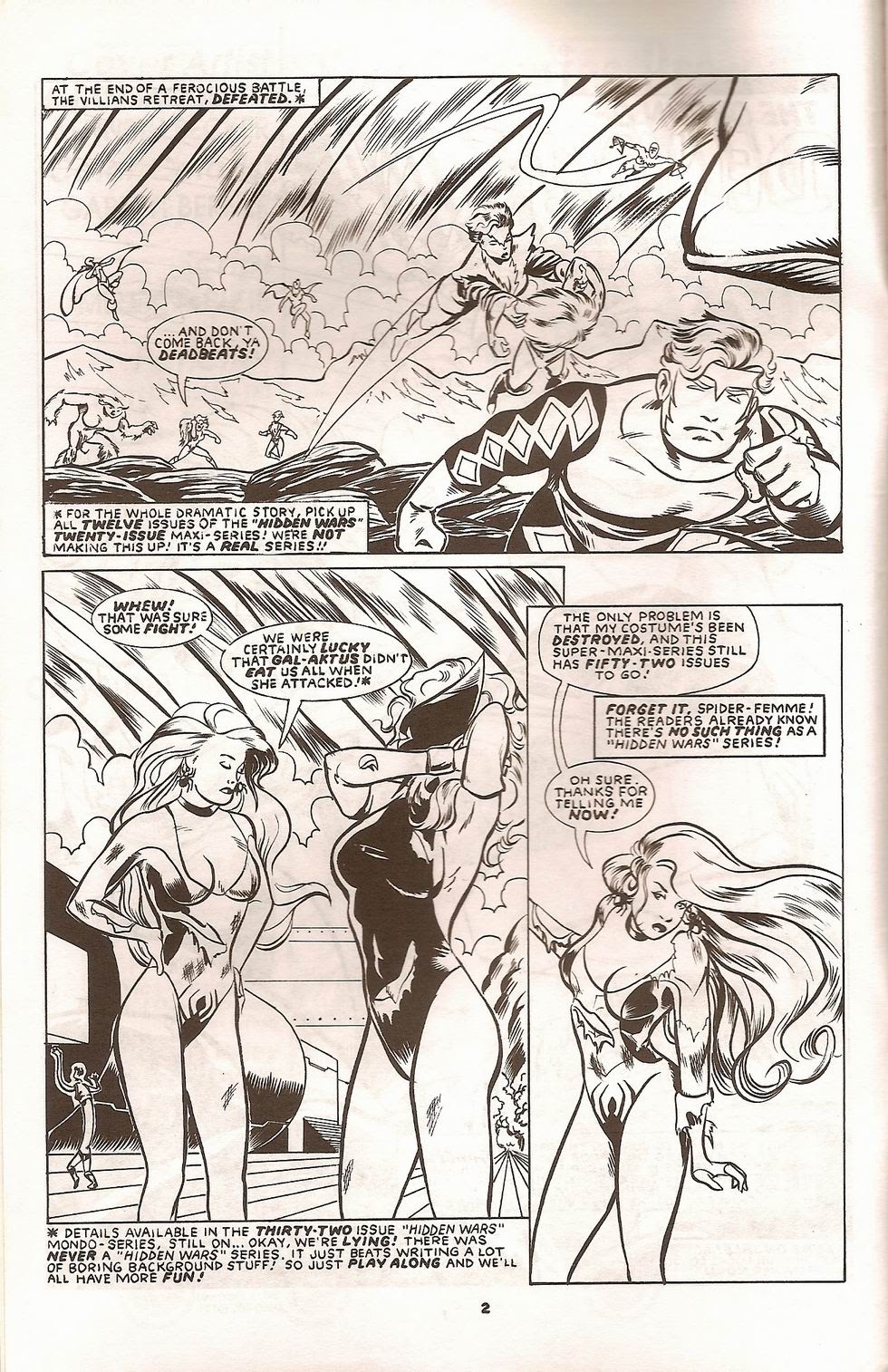 Read online Spider Femme Versus Denim comic -  Issue # Full - 4