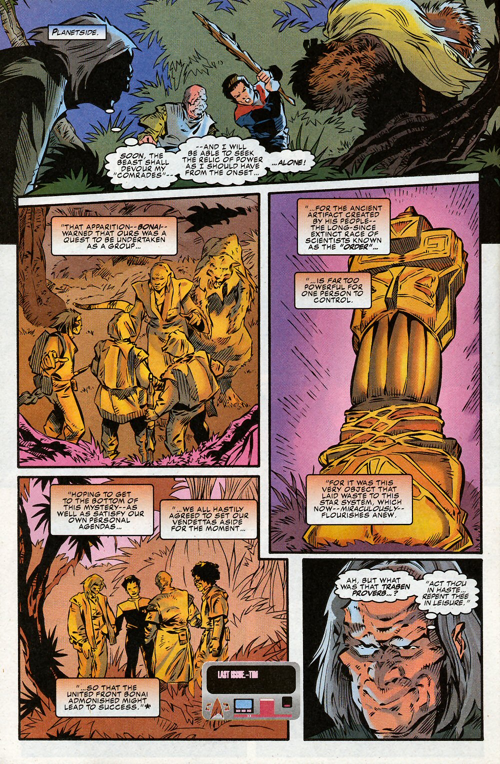 Read online Star Trek: Voyager comic -  Issue #8 - 13