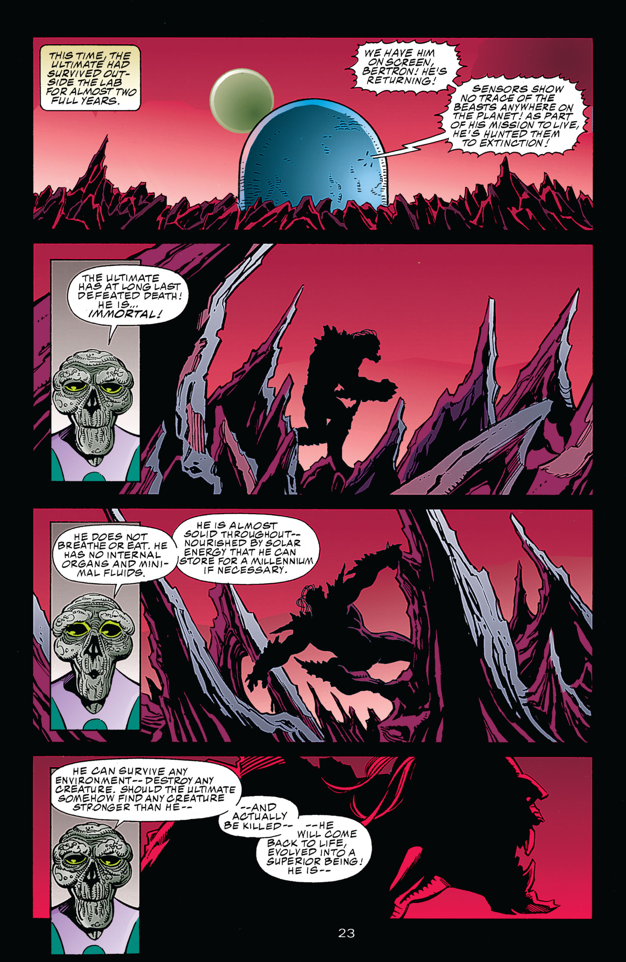 Read online Superman/Doomsday: Hunter/Prey comic -  Issue #2 - 23