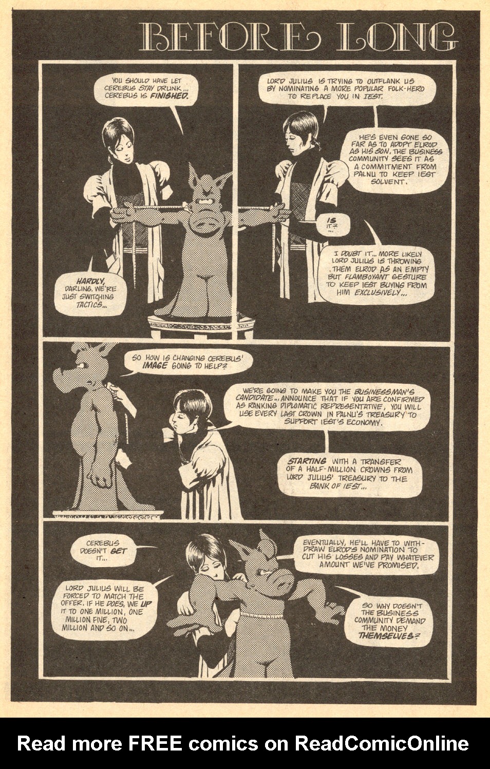 Read online Cerebus comic -  Issue #35 - 8