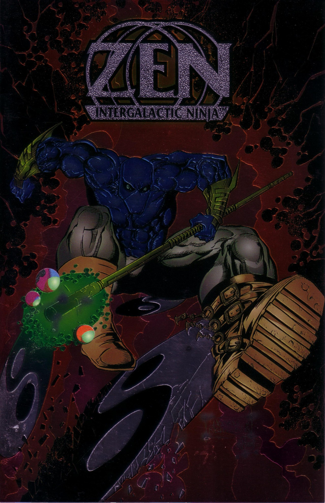 Read online Zen Intergalactic Ninja Color comic -  Issue #1 - 2