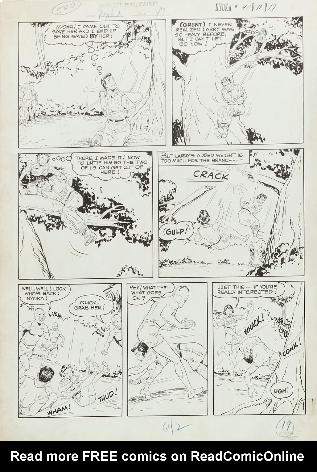Read online Nyoka the Jungle Girl (1945) comic -  Issue #47 - 27