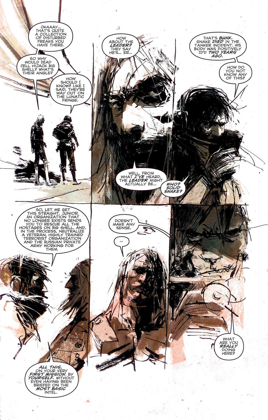 Read online Metal Gear Solid: Sons of Liberty comic -  Issue #2 - 17