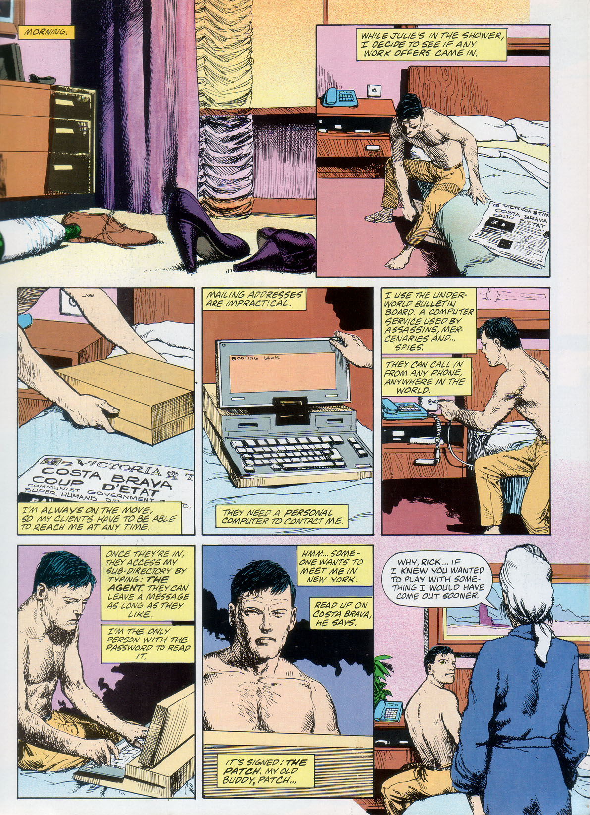 Read online Marvel Graphic Novel: Rick Mason, The Agent comic -  Issue # TPB - 19