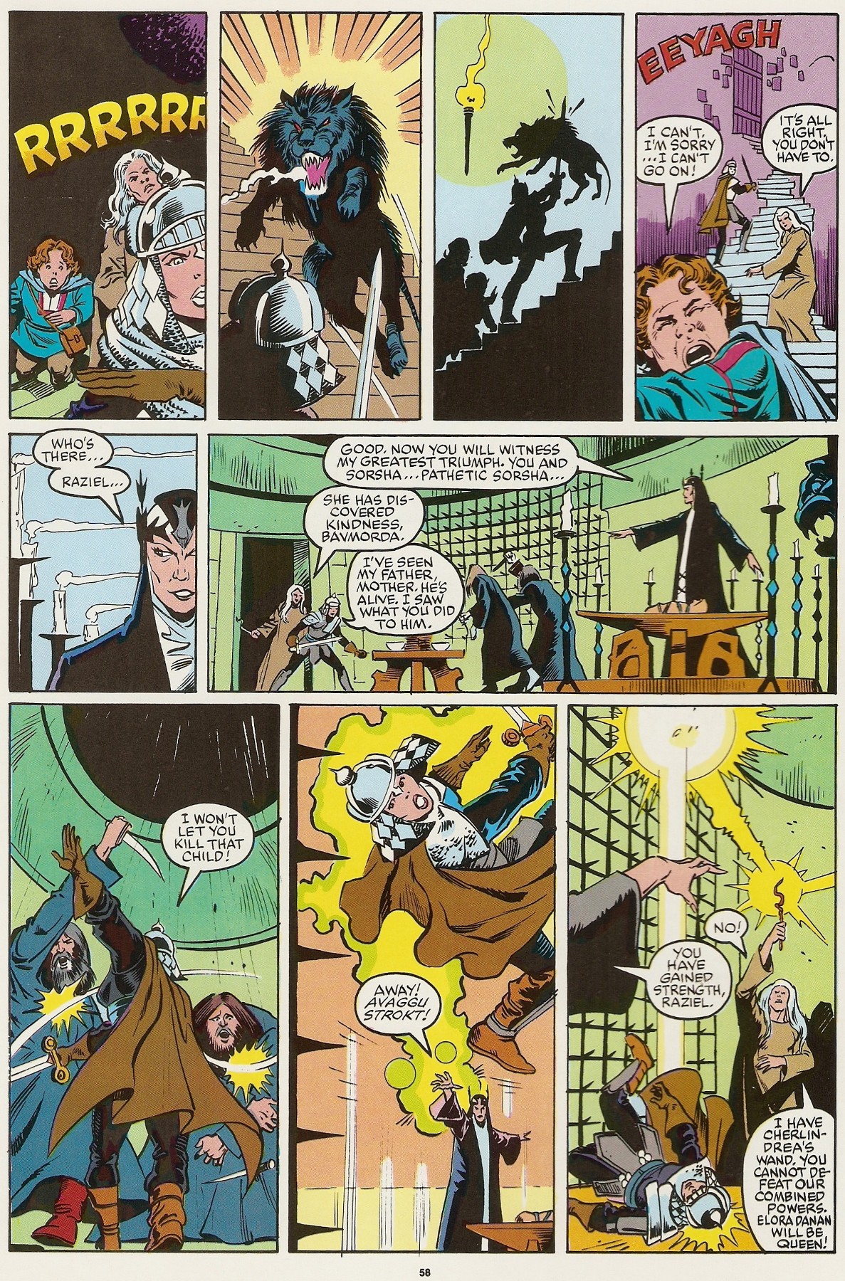 Read online Marvel Graphic Novel comic -  Issue #36 - Willow - 62