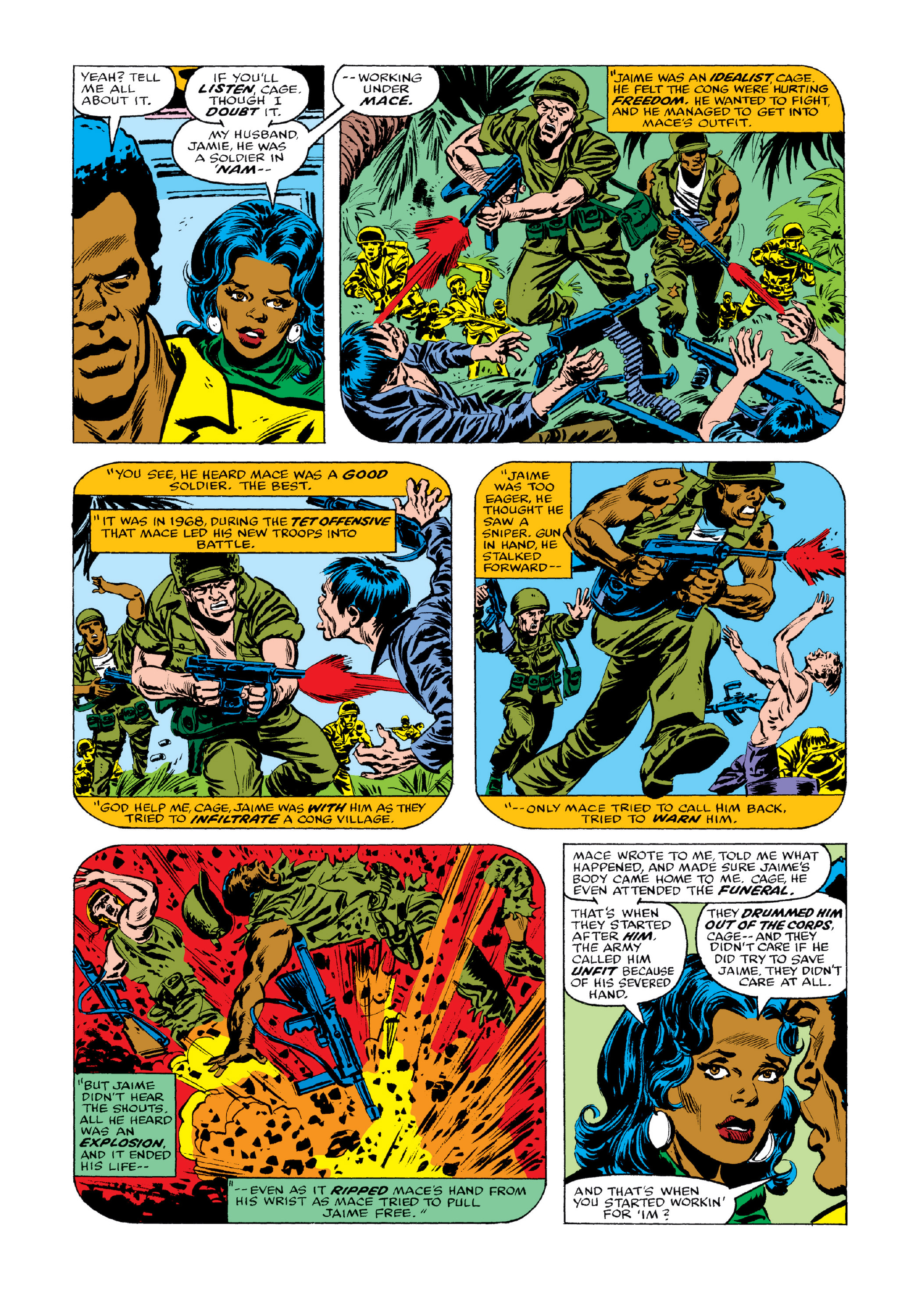 Read online Marvel Masterworks: Luke Cage, Power Man comic -  Issue # TPB 3 (Part 3) - 56