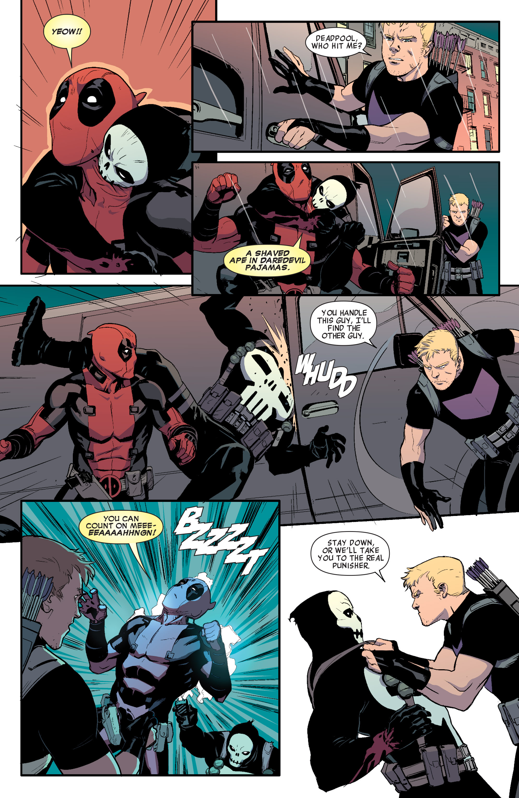 Read Online Hawkeye Vs Deadpool Comic Issue 0