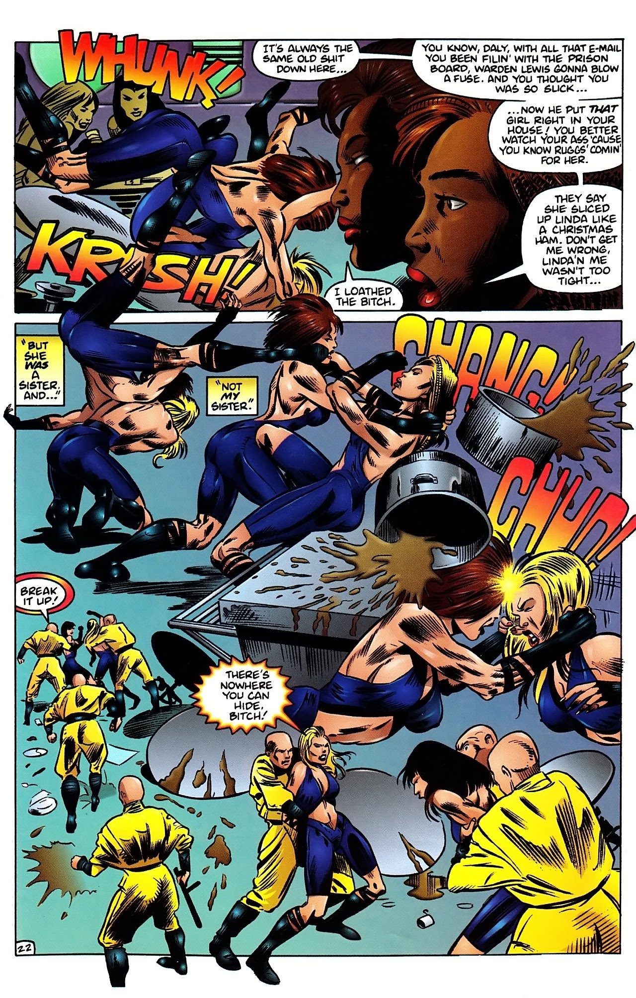 Read online Caged Heat 3000 comic -  Issue #1 - 24