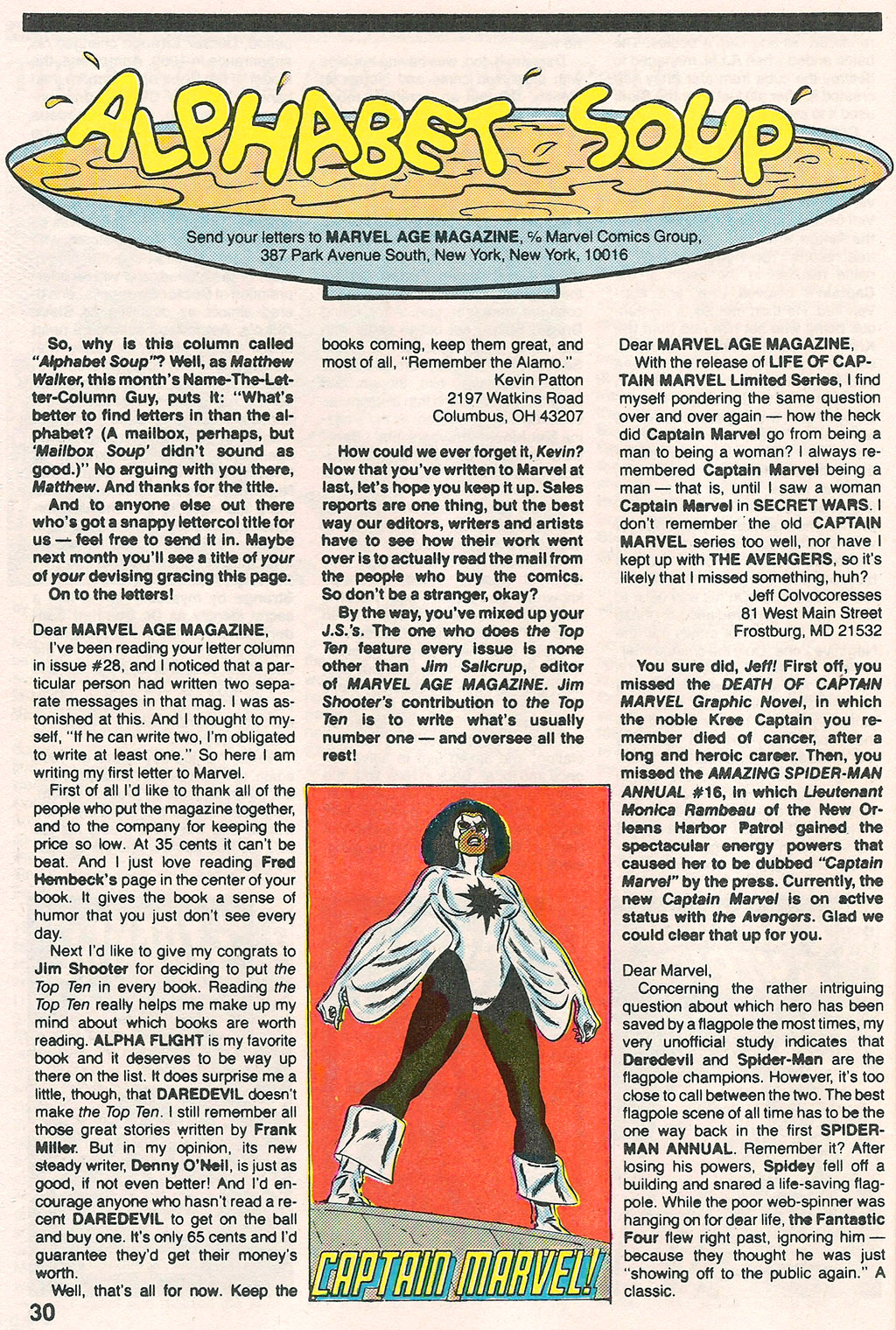 Read online Marvel Age comic -  Issue #31 - 31