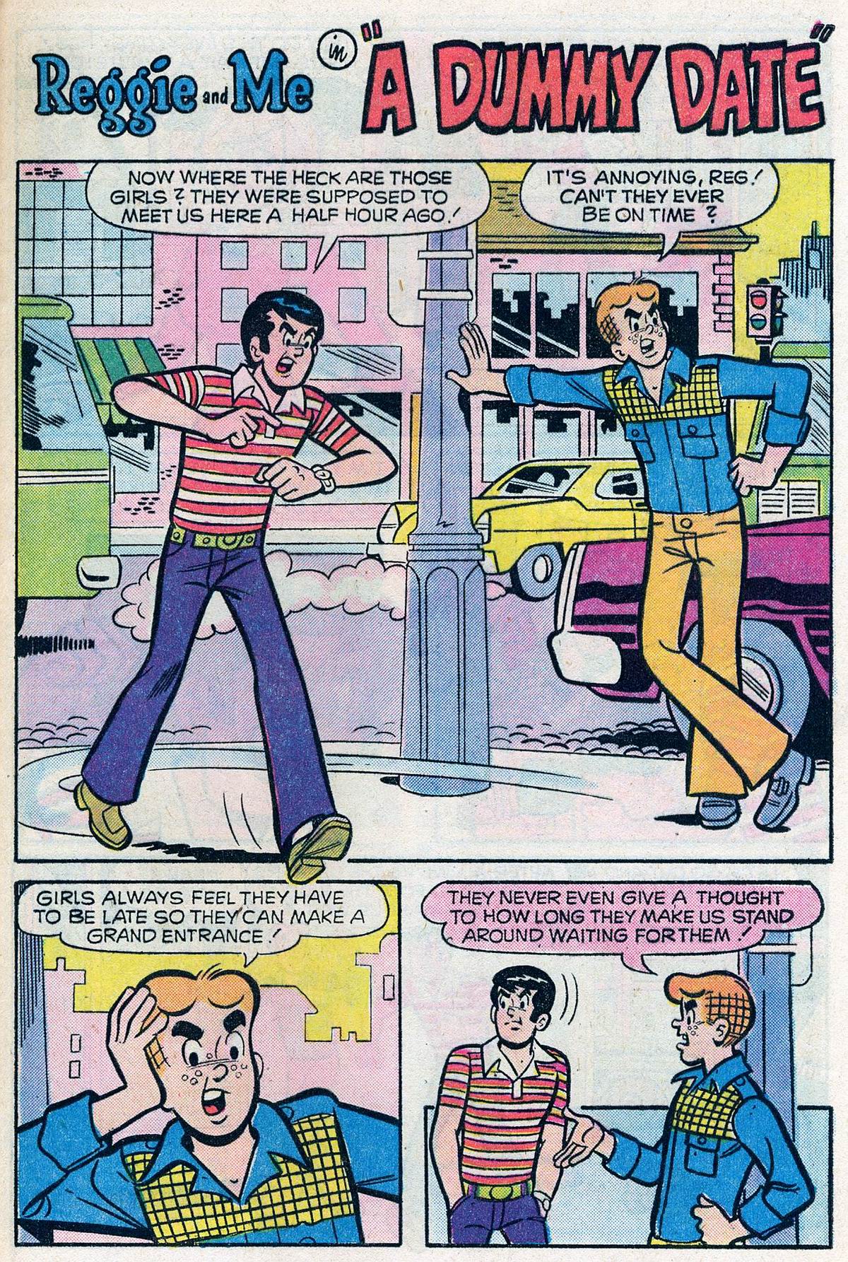 Read online Reggie and Me (1966) comic -  Issue #83 - 22