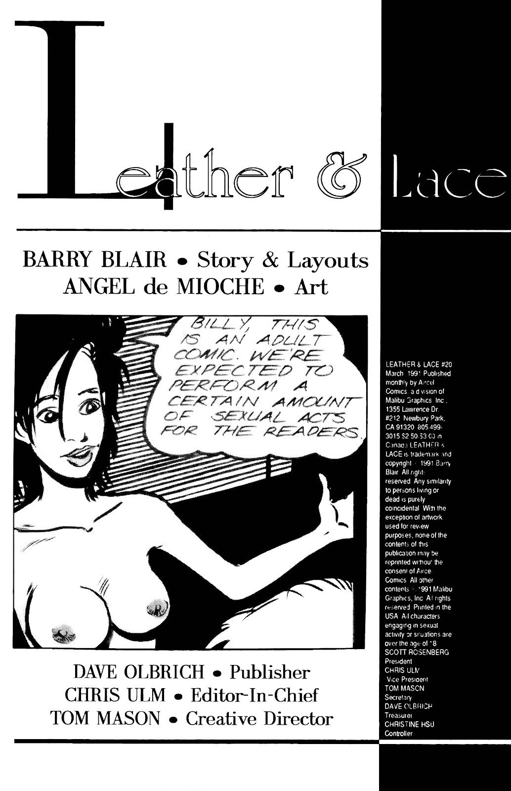 Leather & Lace (1989) 20 Page 2
