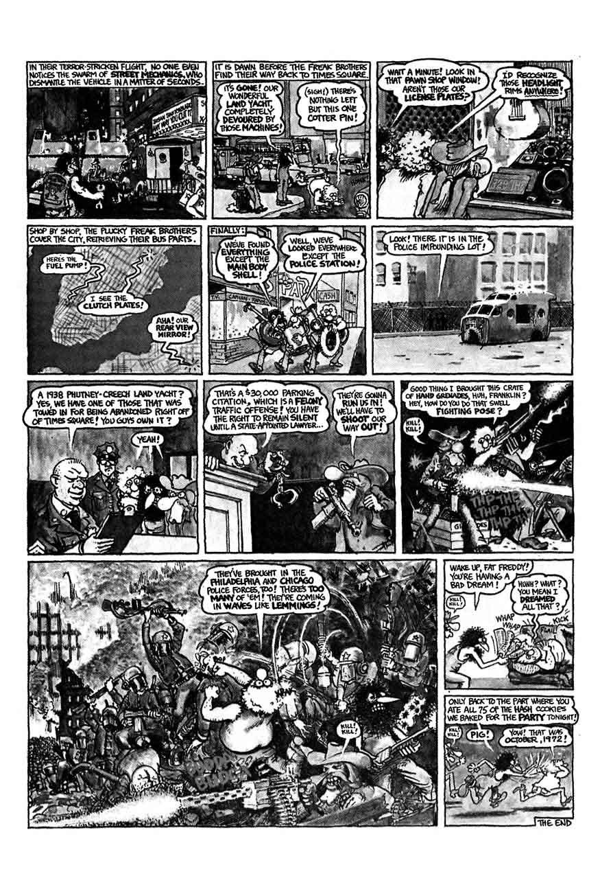 Read online The Fabulous Furry Freak Brothers comic -  Issue #11 - 32