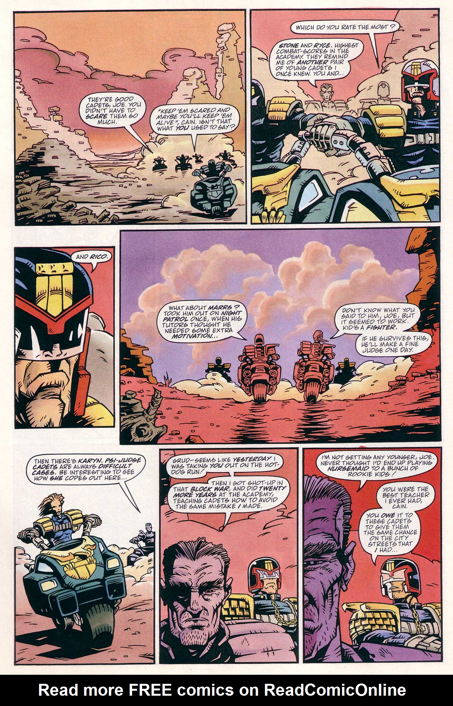 Read online Judge Dredd Lawman of the Future comic -  Issue #20 - 5