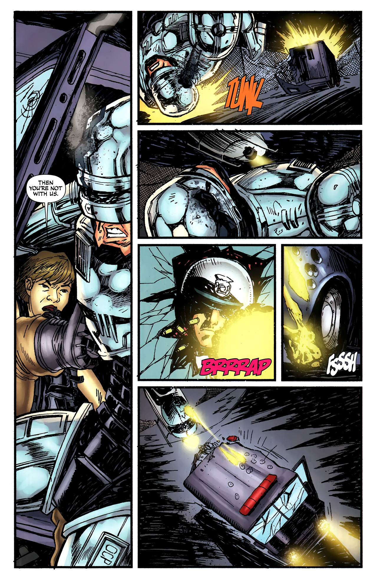 Read online Terminator/Robocop: Kill Human comic -  Issue #3 - 14